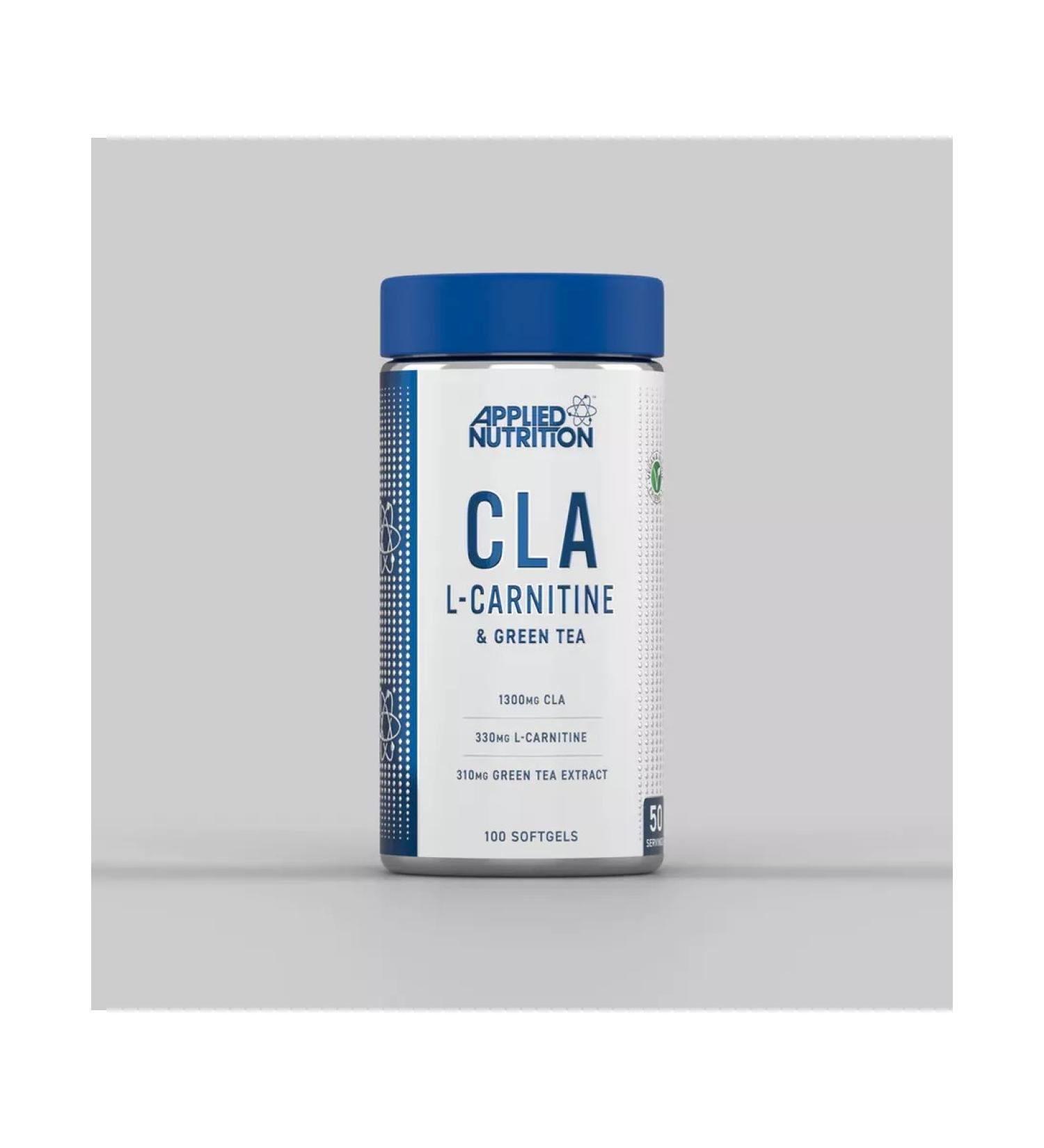 APPLIED NUTRITION L Carnitine Cla L-Carnitine and Green Tea 100 soft capsules