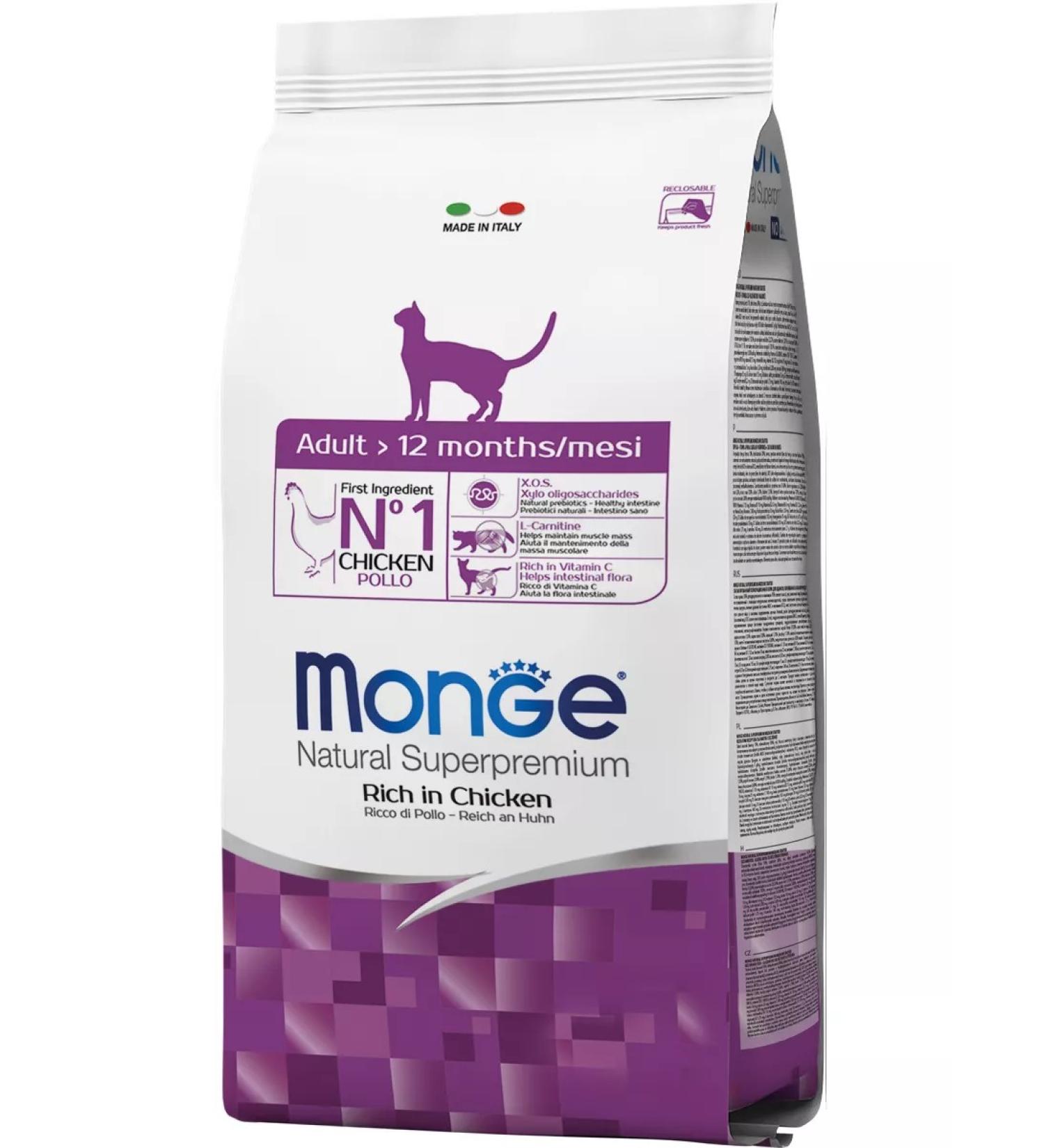 MONGE Adult cats Adult 400 gr.