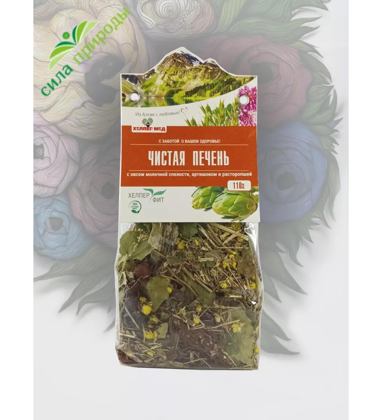 Helper Med Helperfit collection of herbs Pure liver 110 gr