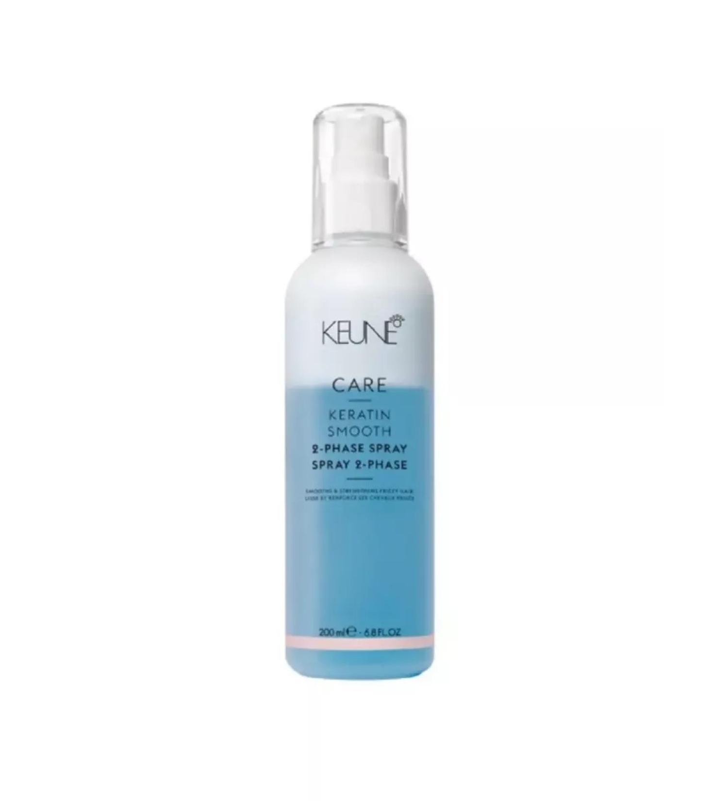 KEUNE Hair air conditioner two -phase spray Keratin Smooth 200ml