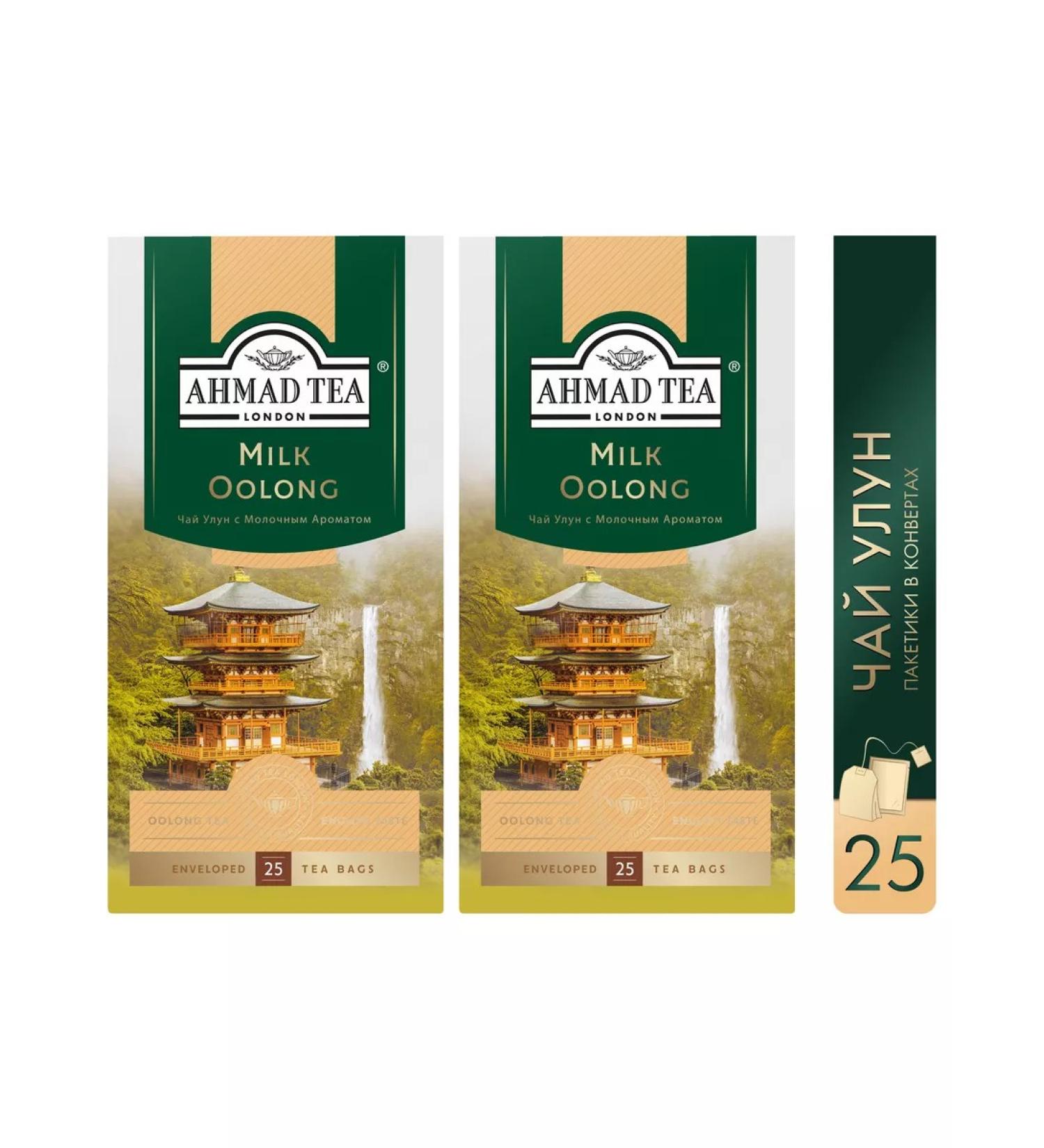 Ahmad Tea Tea "Milk Oolong" 2pcs of 25 packets. Dairy Ulun - Buy Online on GoSupps.com