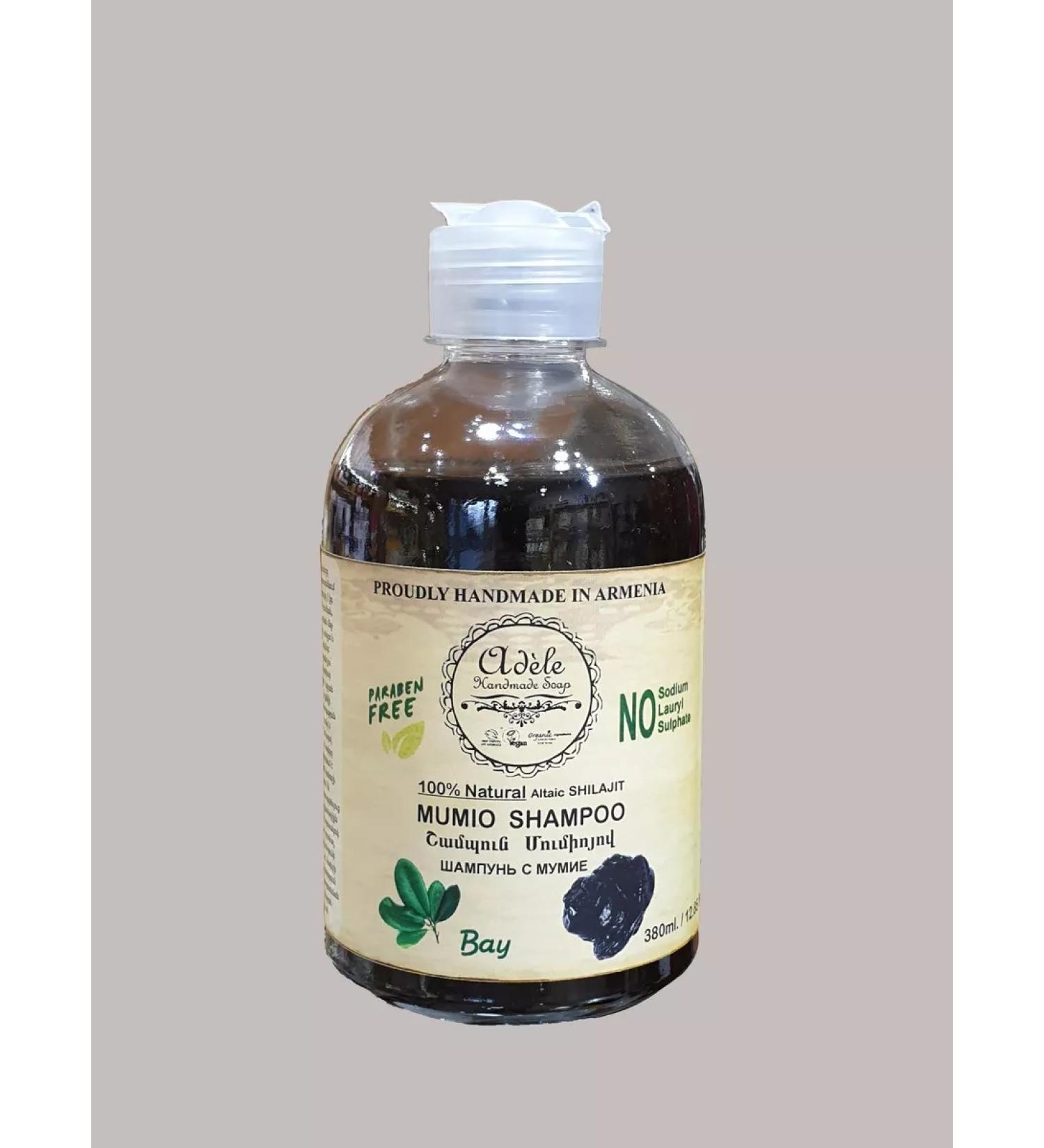 Adele handmade soap Shampoo with mummy natural unpleasant