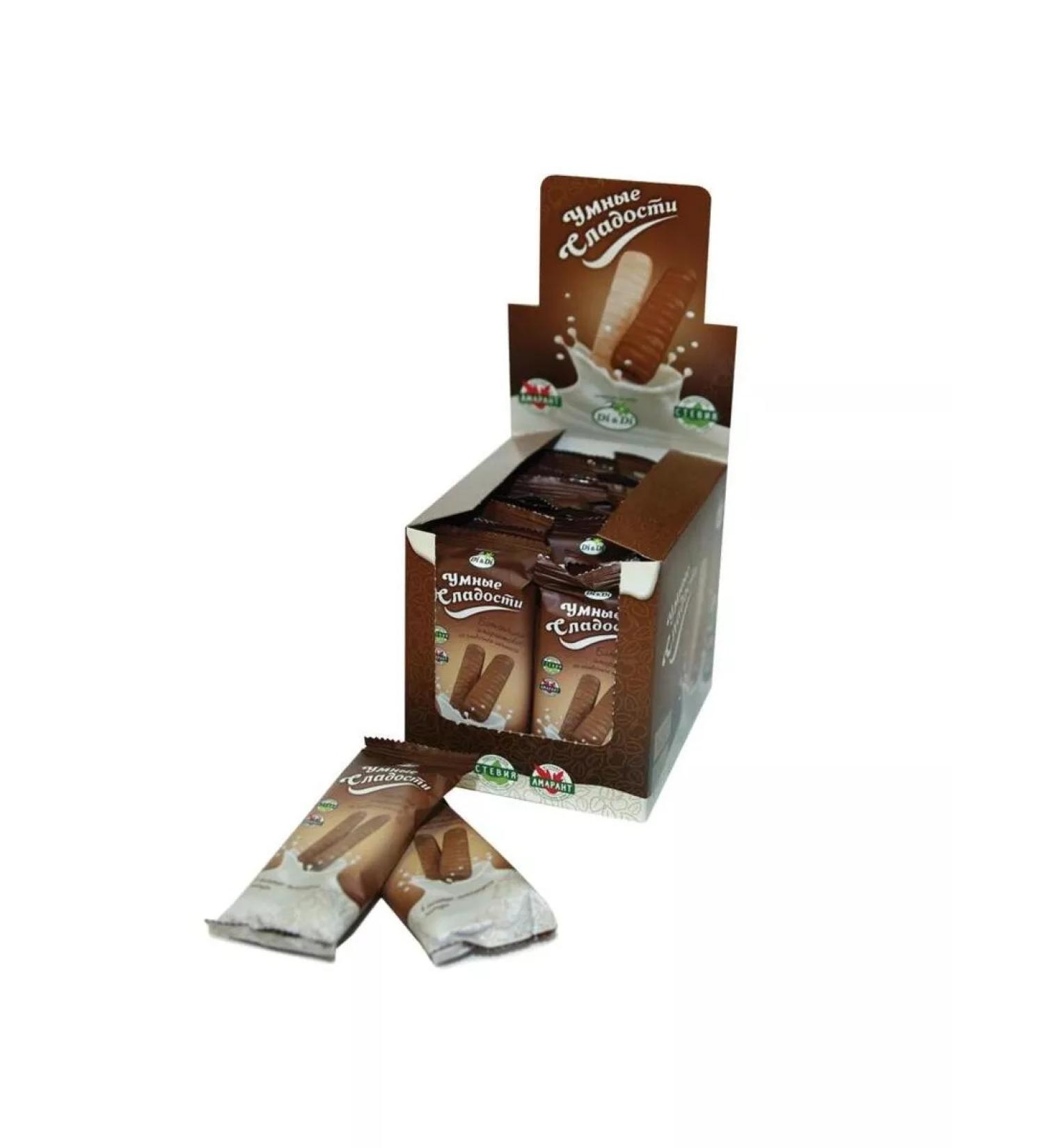 Smart Sweets Ground -shaped bars with cream filling 20 sh (20 g) - Buy Online on GoSupps.com