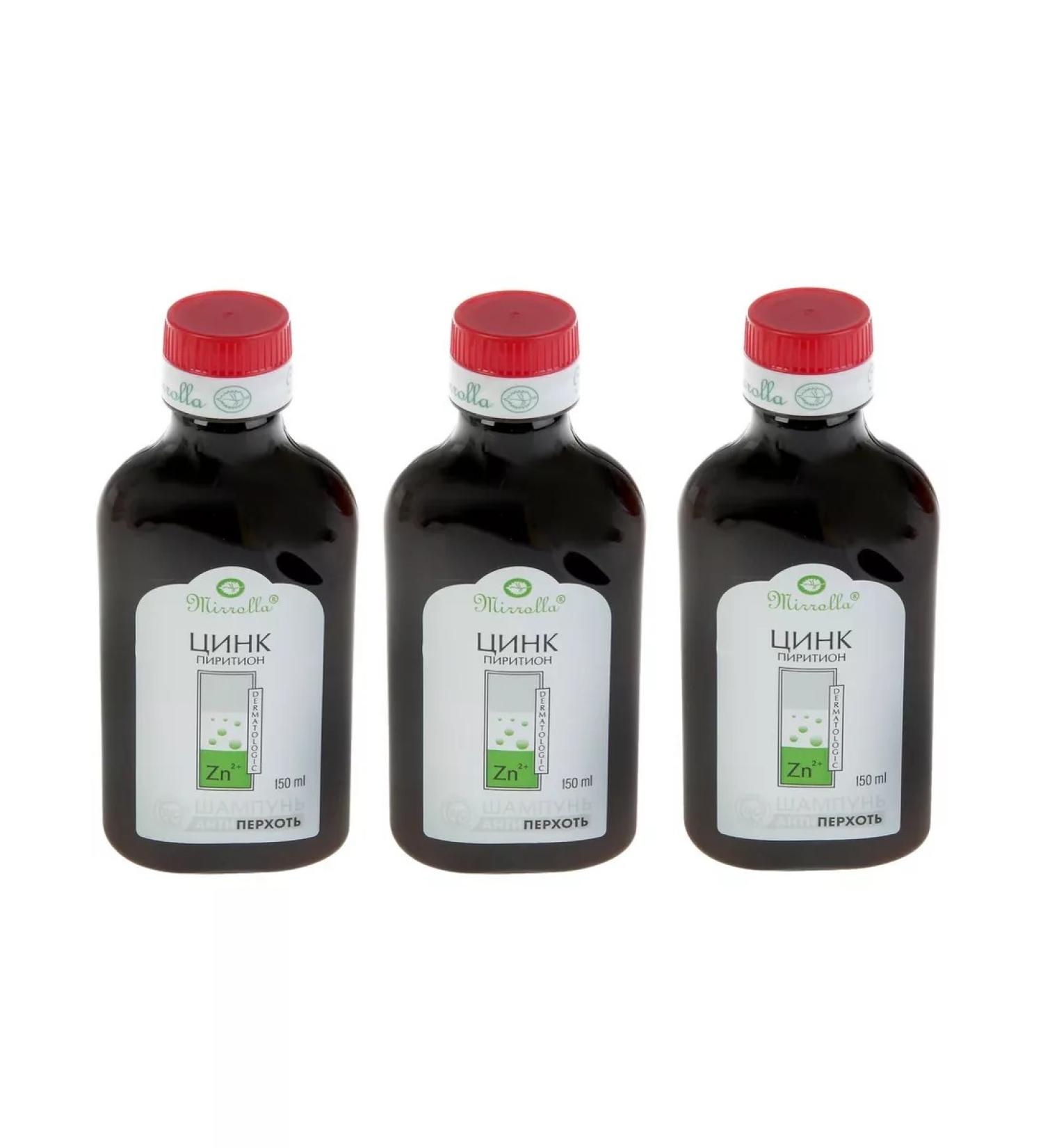 MIRROLLA Shampoo against dandruff 150ml - 3 pcs - Buy Online on GoSupps.com