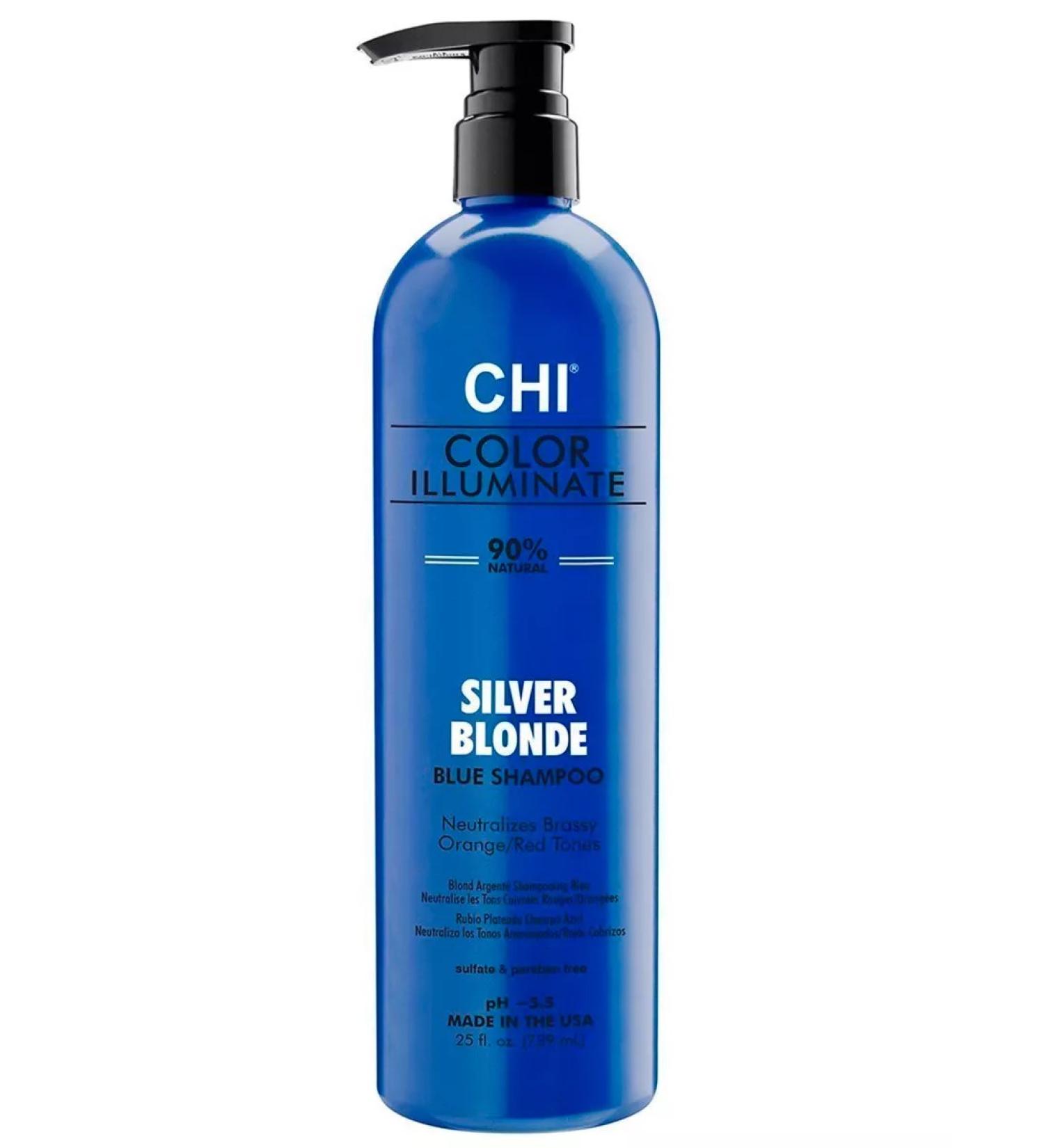 chi Tint Shampoo Color Illuminate Silver Blonde 739 ml - Buy Online on GoSupps.com