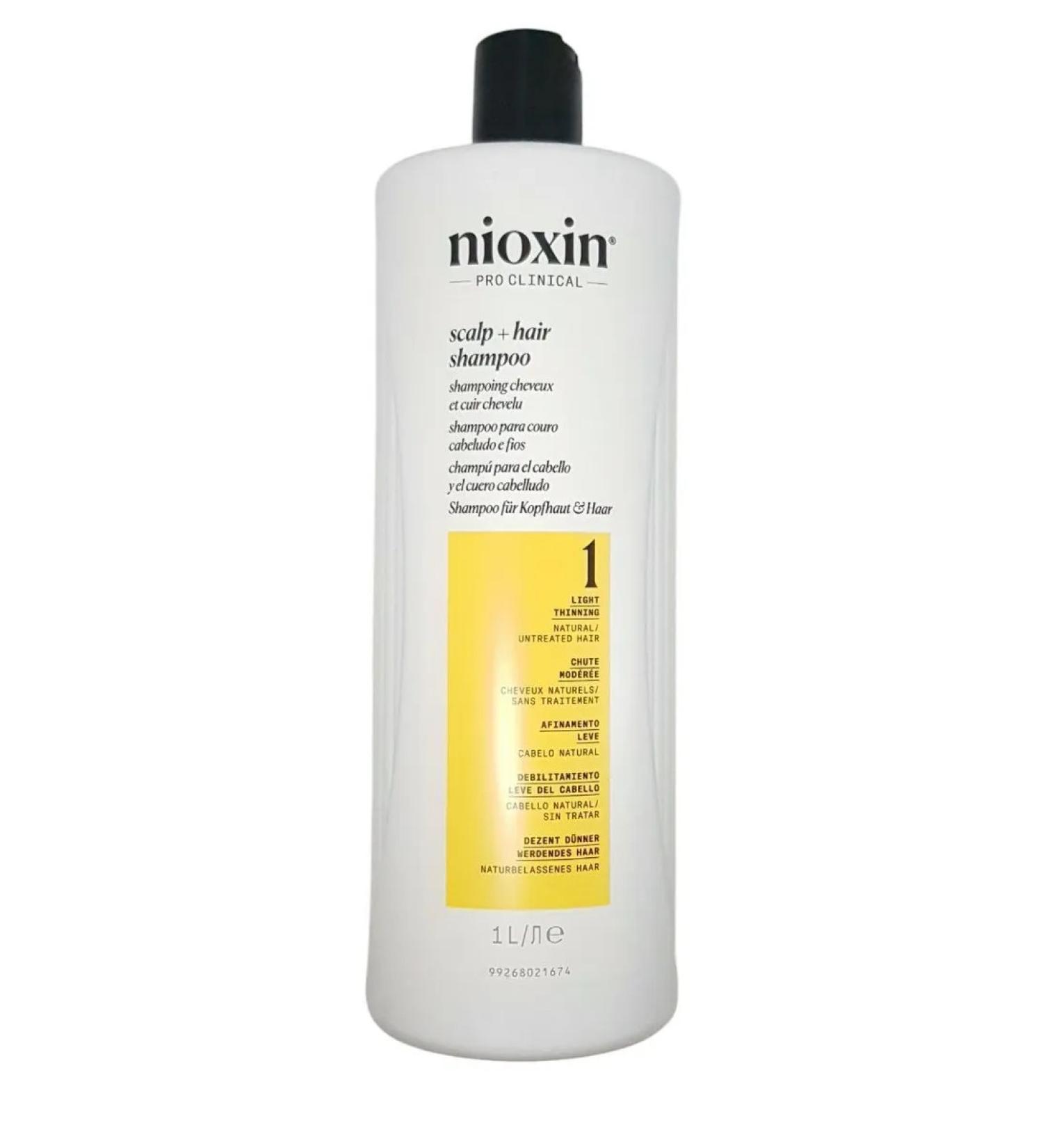 NIOXIN Cleanser Shampoo 1 Cleaning shampoo 1000 ml