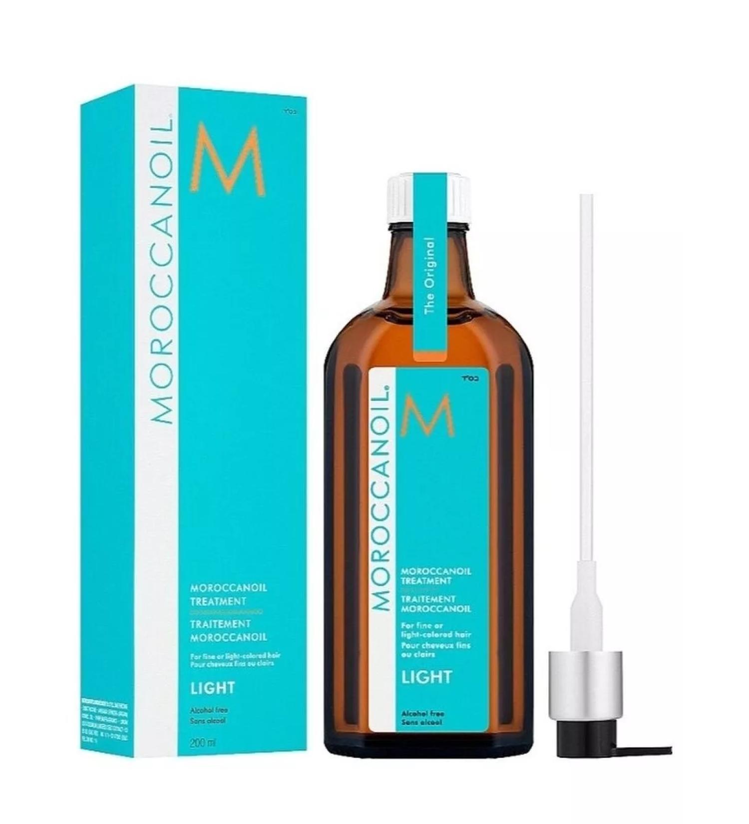 Moroccanoil OIL Light - Restorative oil for blond hair 200ml - Buy Online on GoSupps.com