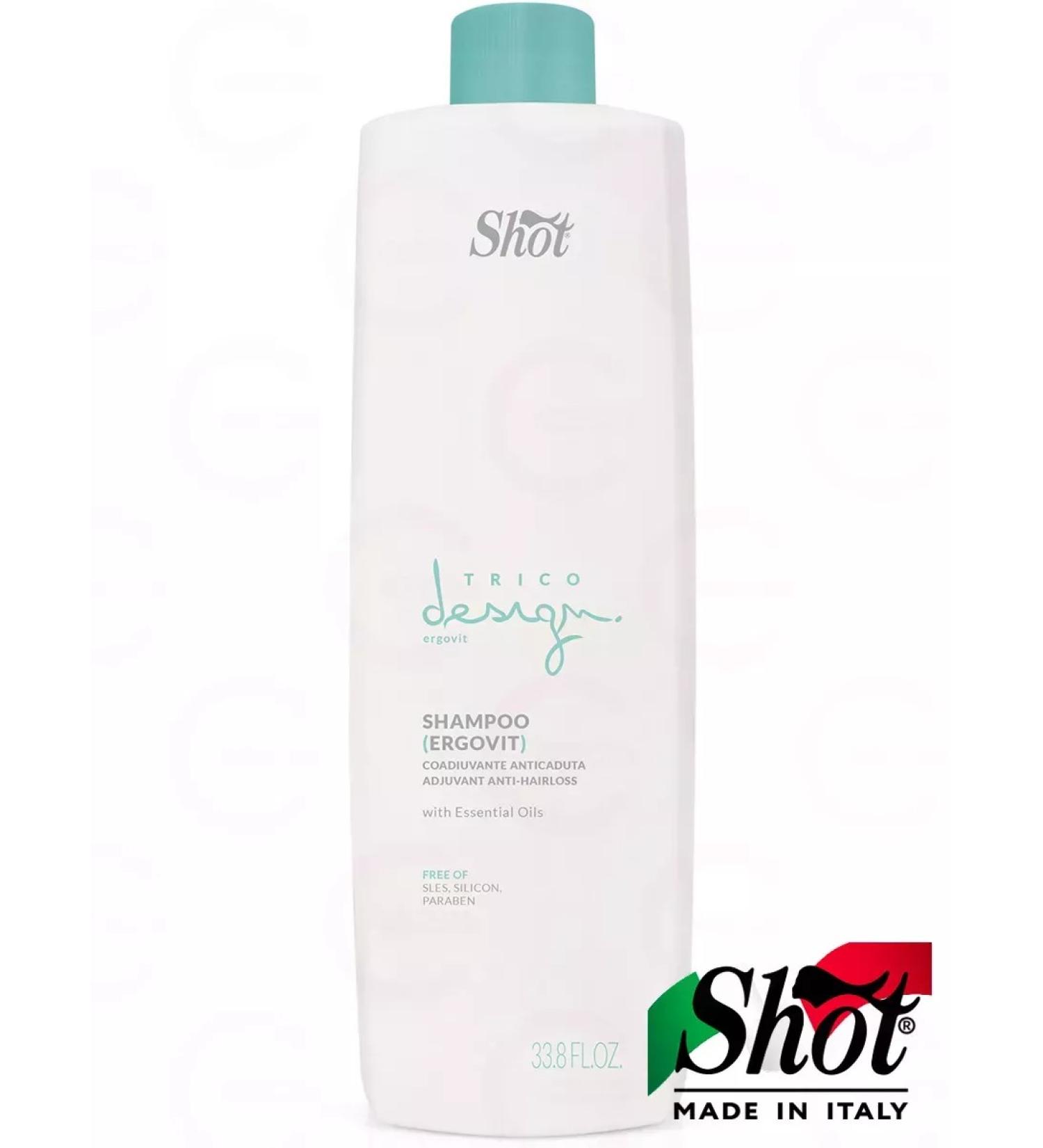 Shot Trico Design Ergovit hair shampoo 1000 ml