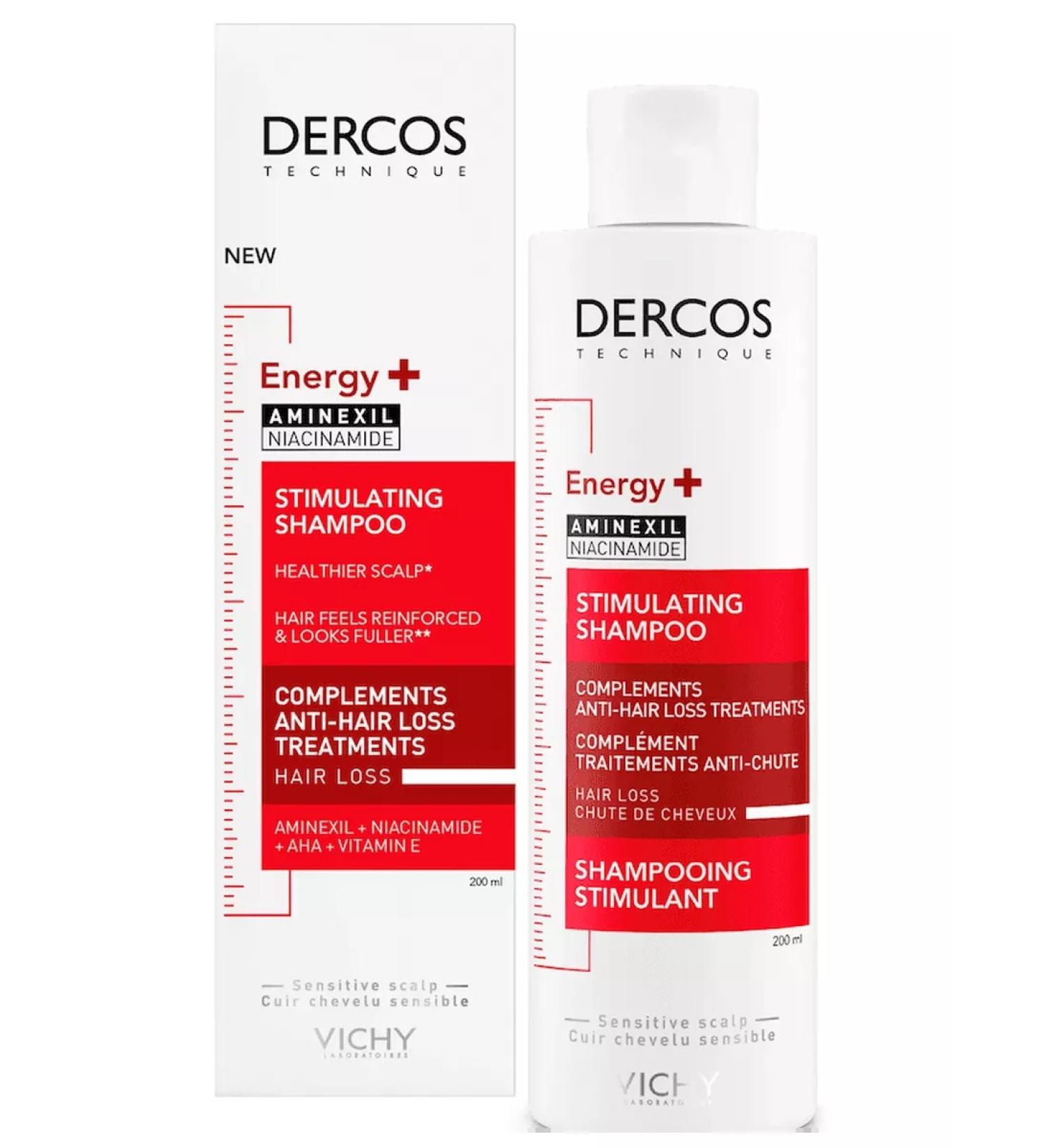 VICHY Shampoo against hair loss Dercos 200ml France