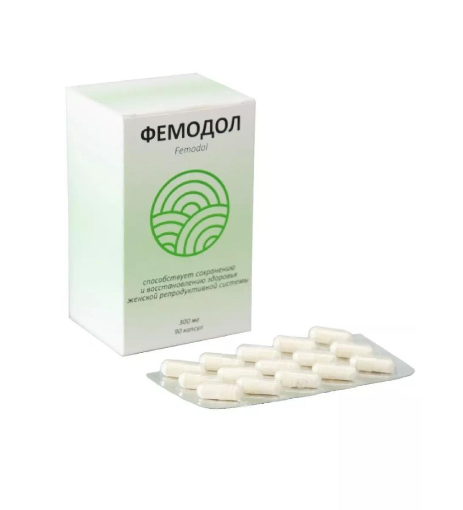 Vitamer LLC Femodol 90 pcs. Capsules weighing 300 mg blist-1 pp - Buy Online on GoSupps.com