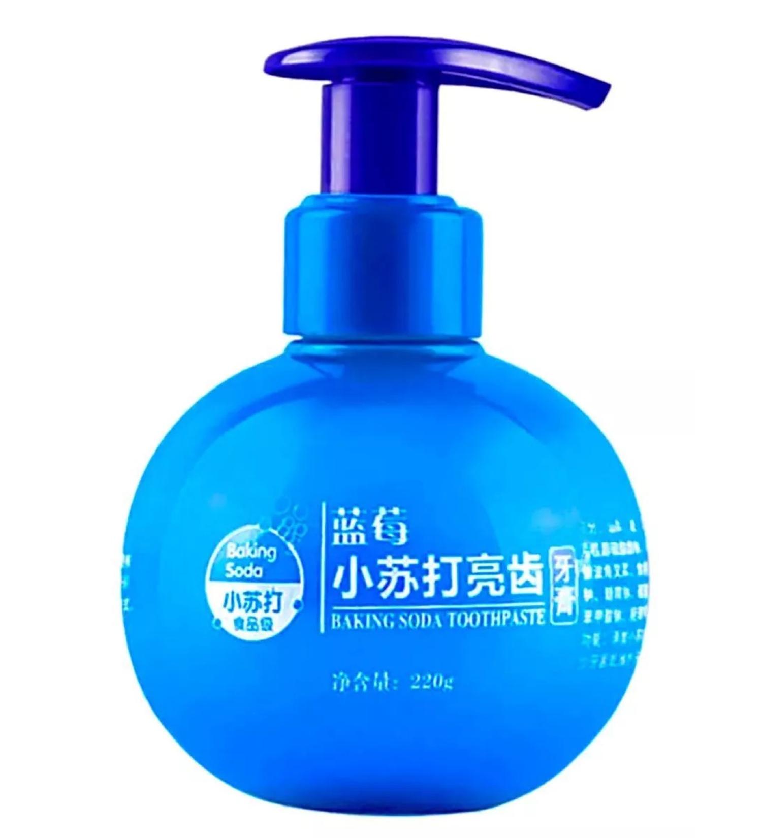 Sarcoli Baking toothpaste Baking Soda with Korea blueberry - Buy Online on GoSupps.com