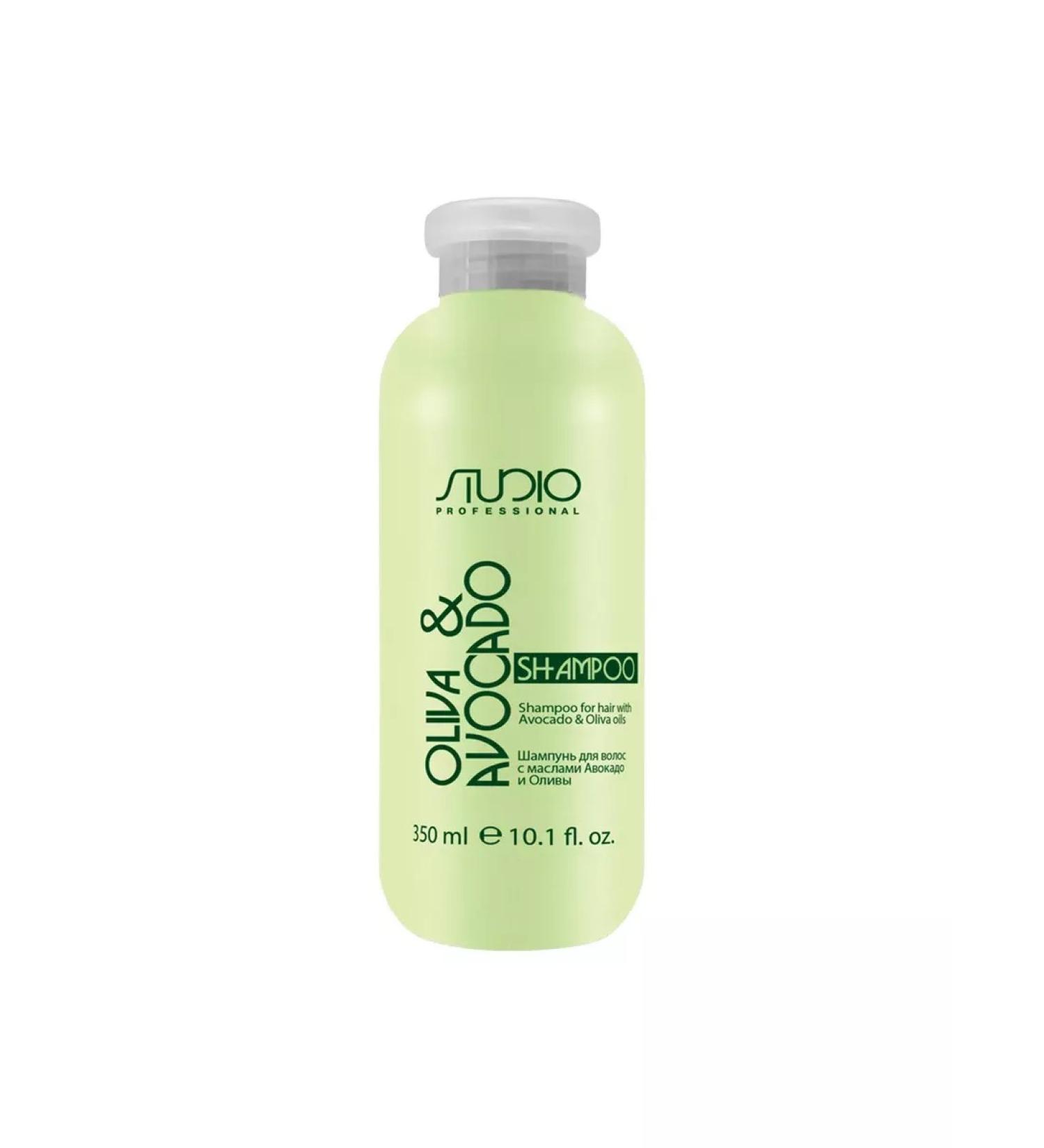 Kapous Professional Hair shampoo moisturizing olive and avocado