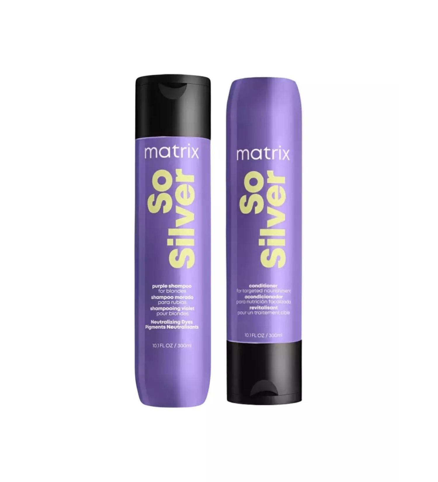 MATRIX Shampoo and air conditioning to neutralize yellowness - Buy Online on GoSupps.com