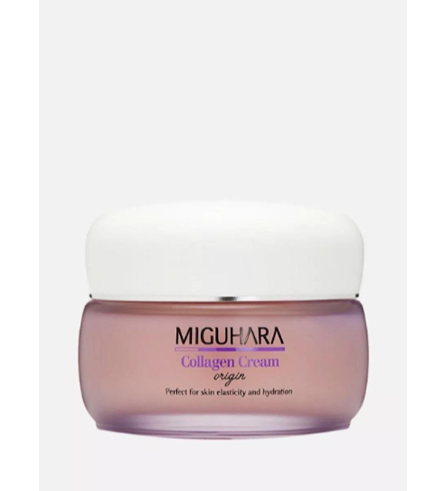 MIGUHARA Cream for increasing elasticity Collagen Cream Origin 50 g - Buy Online on GoSupps.com