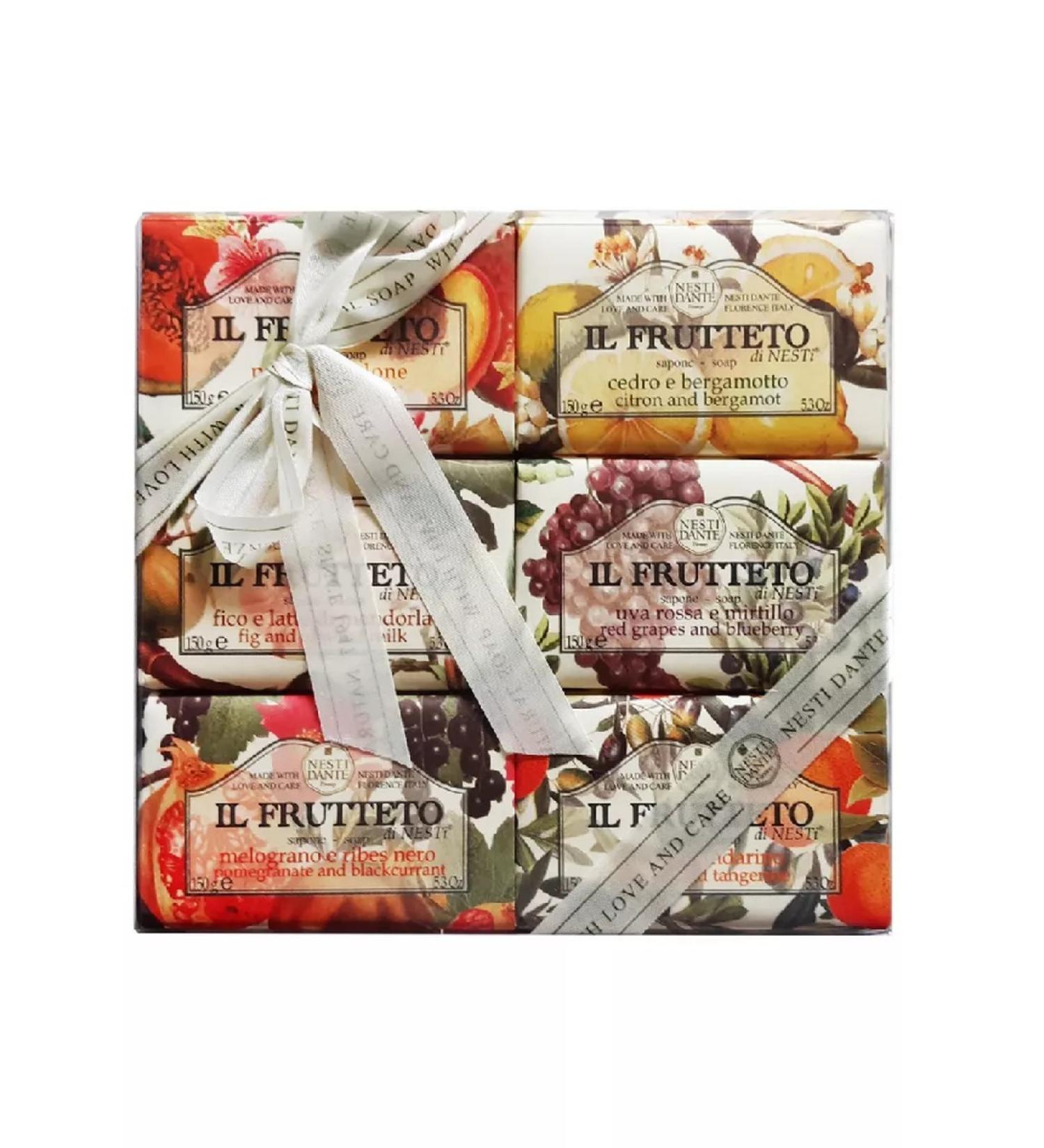 Nesti Dante IL Fruttet soap set Fruit collection 6*150g