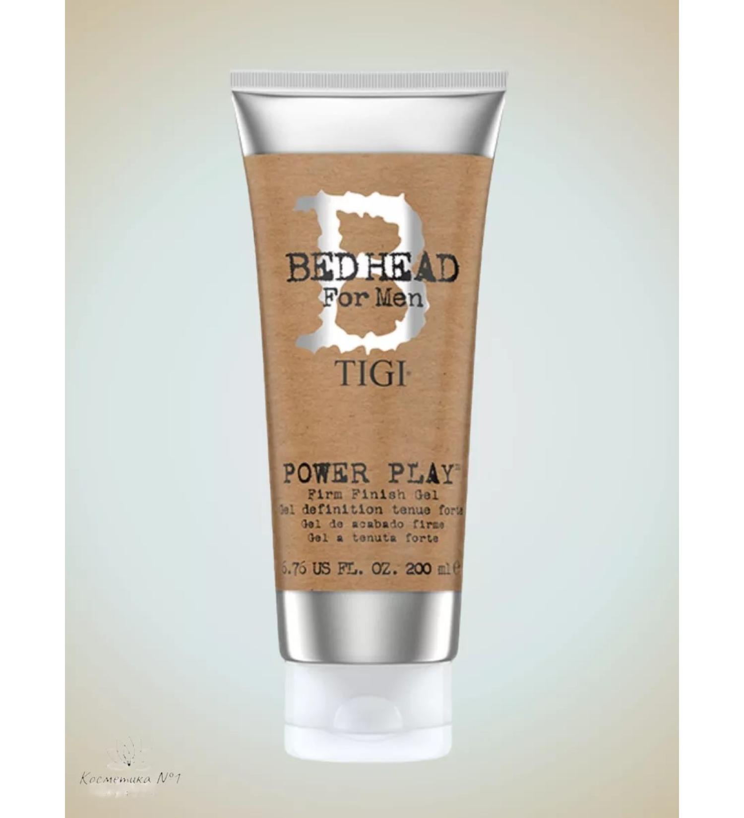 TIGI Strong fixation gel Bed Head for Men Power Play 200 ml - Buy Online on GoSupps.com