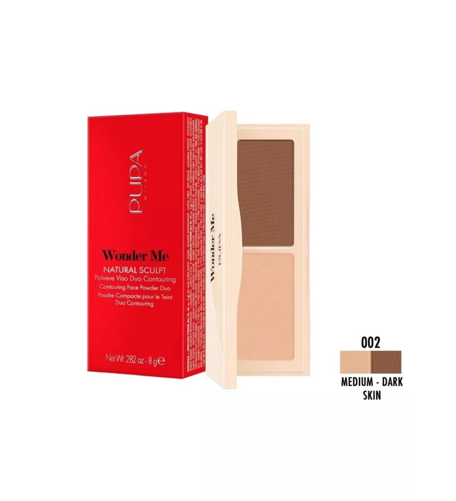 Pupa Facial Palette Wonder ME 002 Medium-Dark Skin