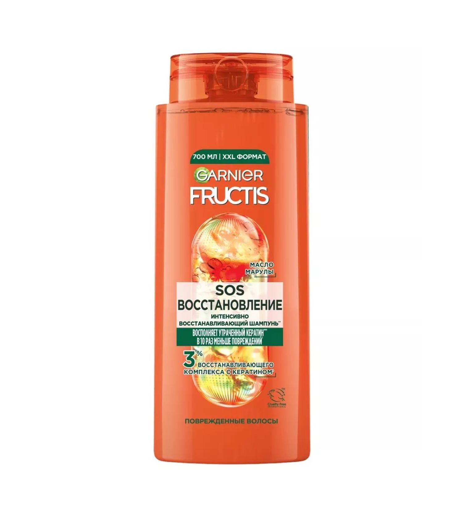 Garnier Hair shampoo Fructis SOS Restoration of 700 ml - Buy Online on GoSupps.com