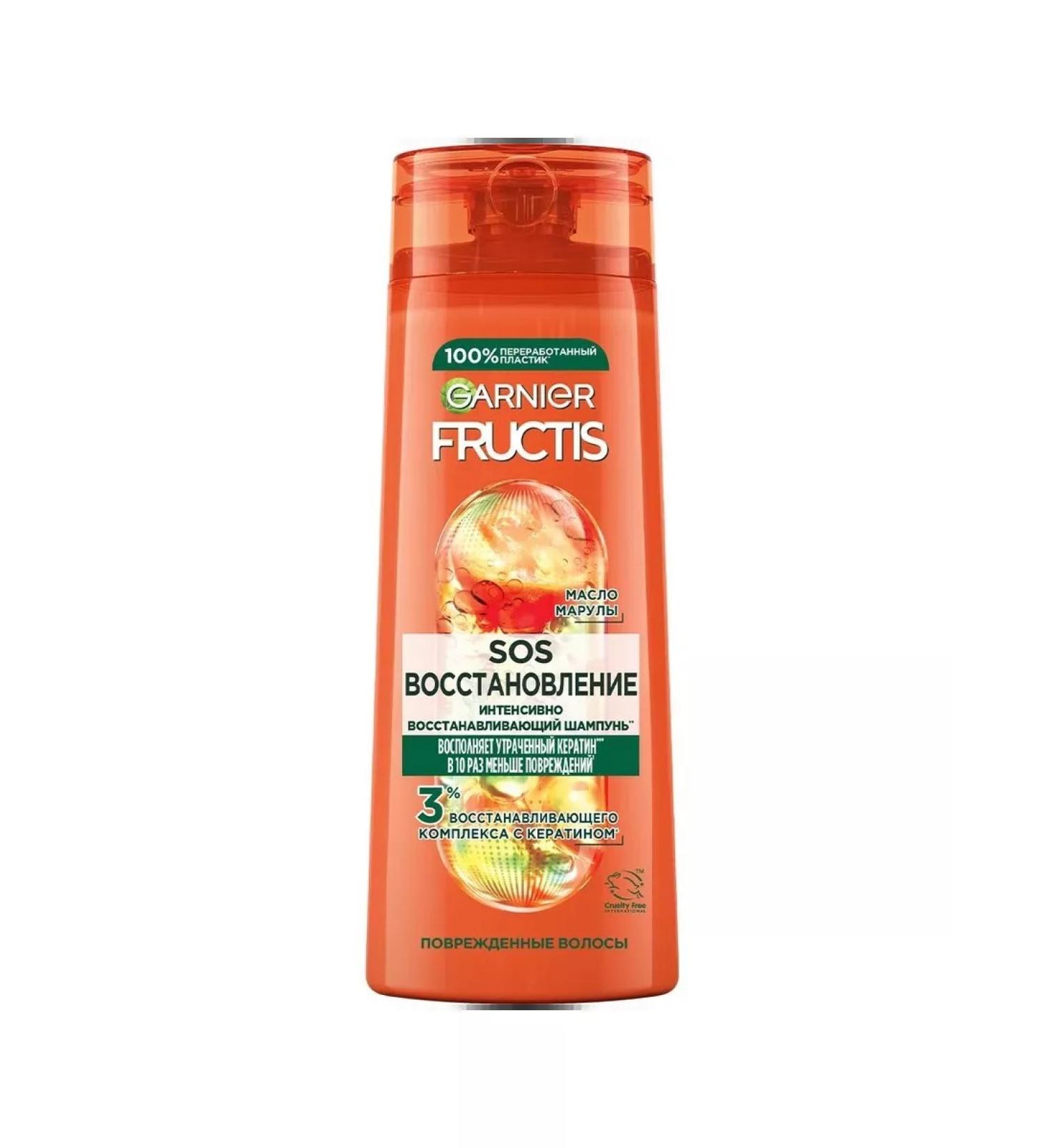 Garnier Hair shampoo Fructis SOS Restoration 400 ml - Buy Online on GoSupps.com