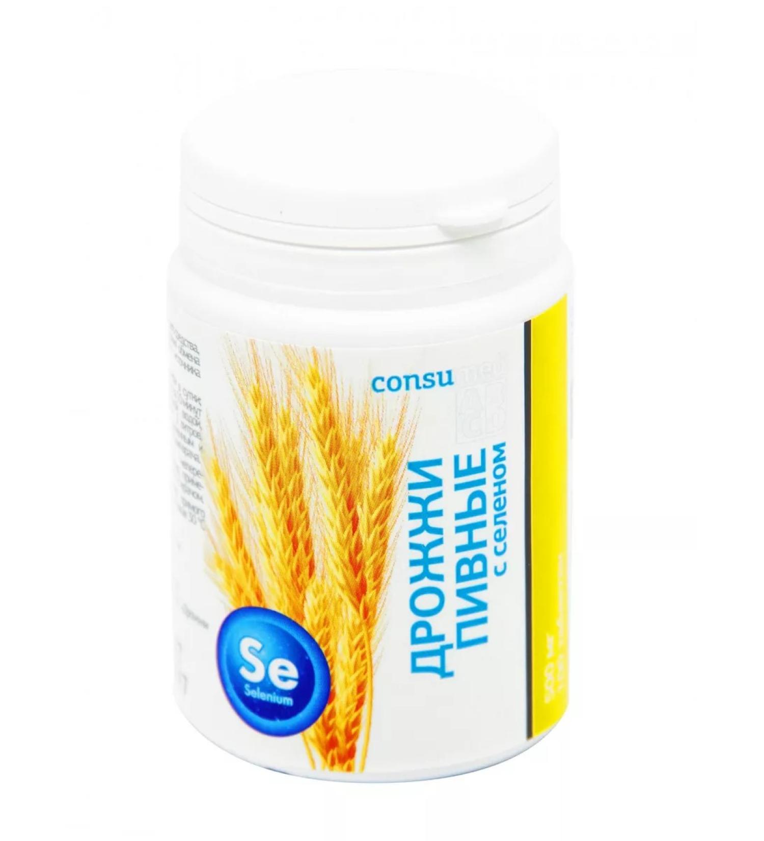 Consumed Beer yeast with selenium tab. 500mg No. 100