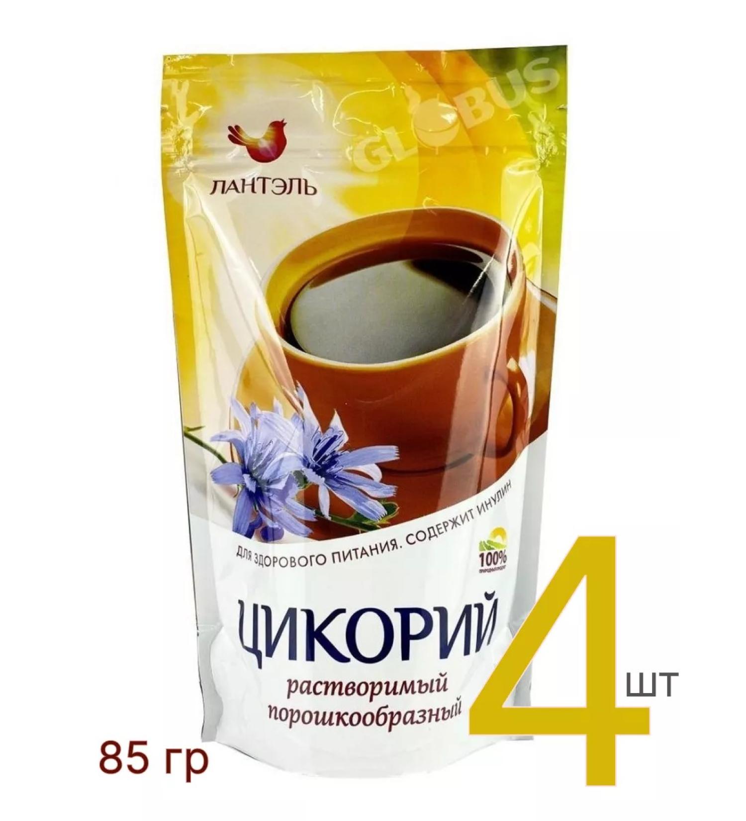 LANTEL Tsikoria soluble natural 85 g 4 pcs