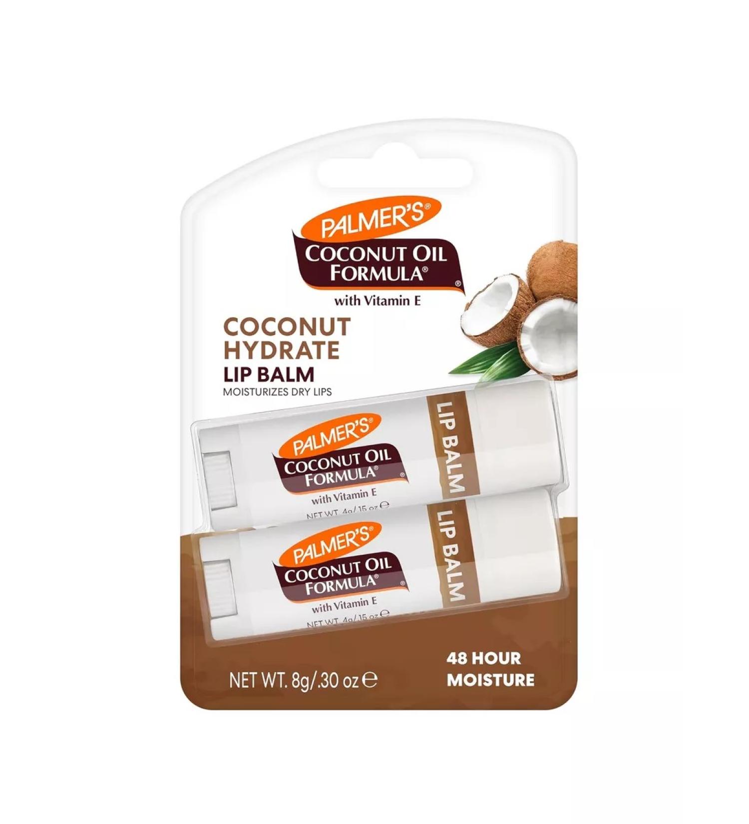 Lip balm with coconut oil and vitamin E - Buy Online on GoSupps.com