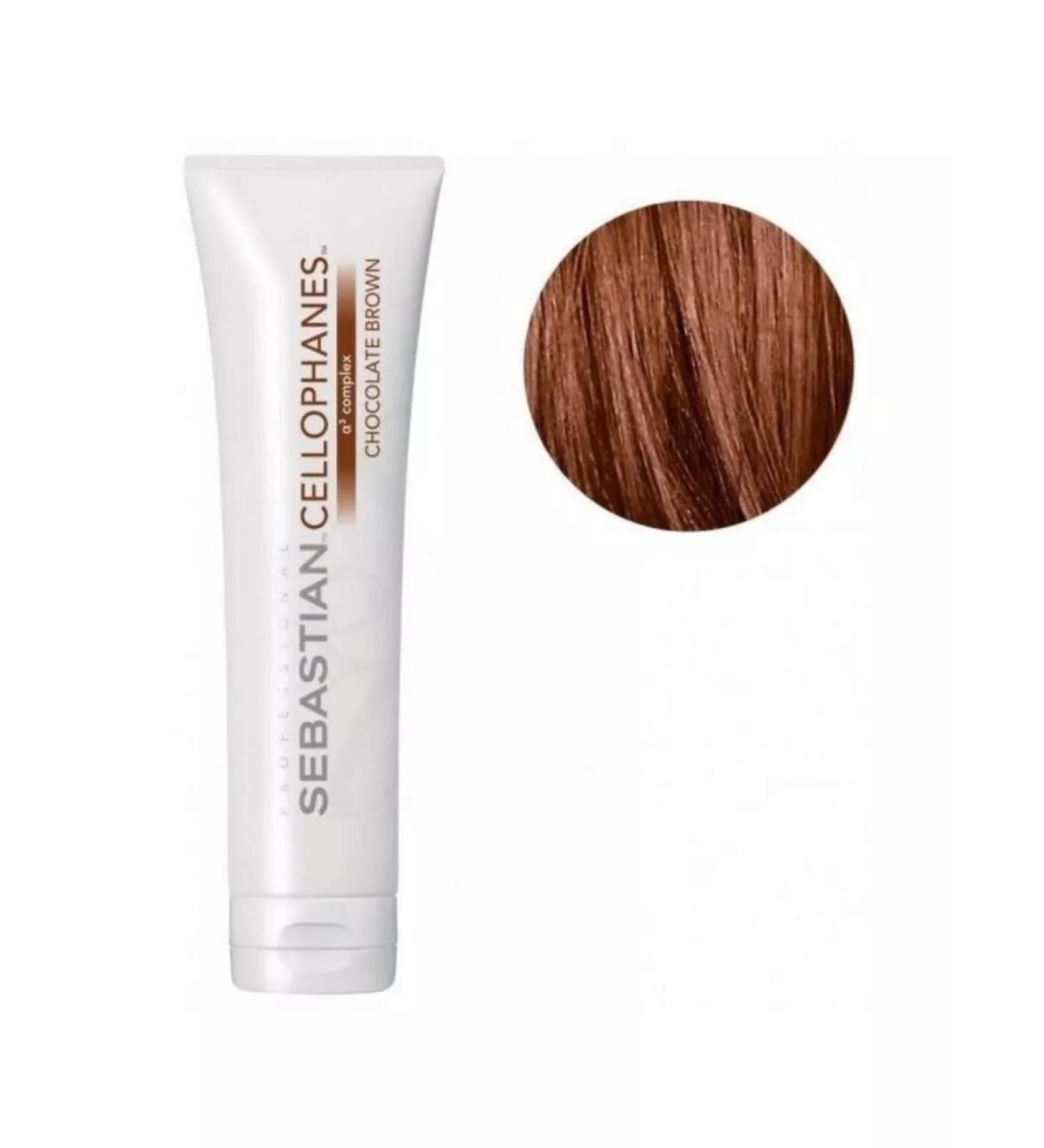Sebastian Prof Cellophanes Chocolate Brown hair dye 300 ml - Buy Online on GoSupps.com