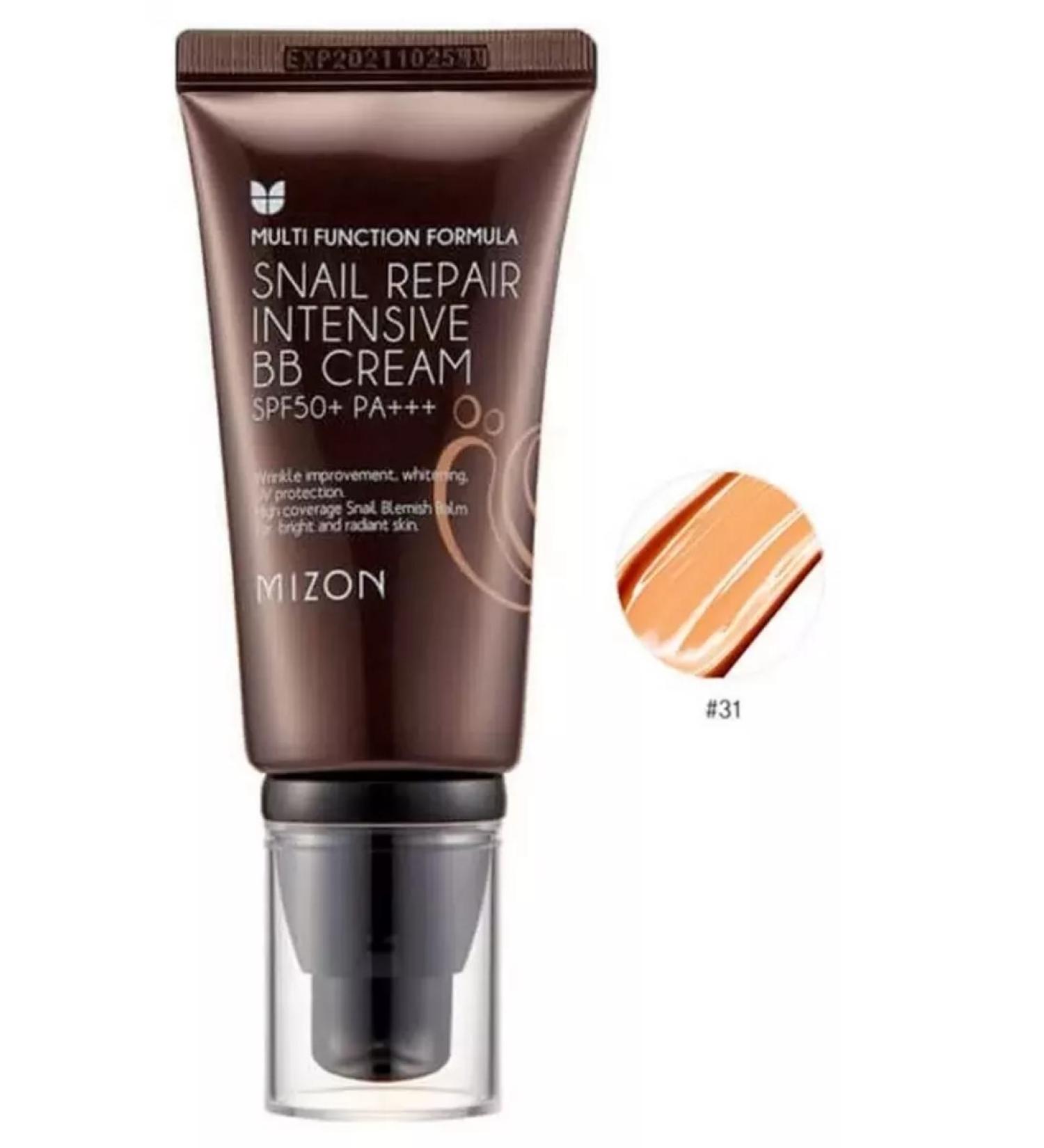 MIZON SNAIL Repair Intensive BB Cream SPF50+ RA +++ BB Cream 31 - Buy Online on GoSupps.com