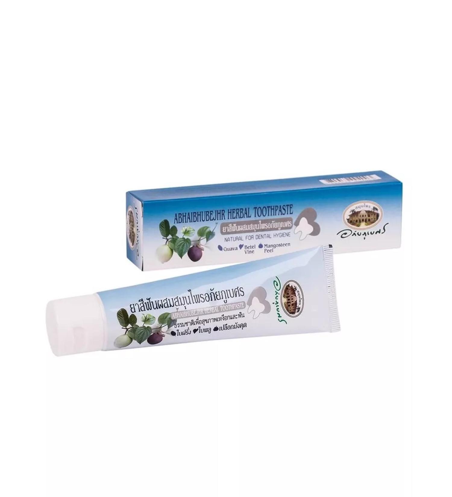 Abhaibhubejhr Thai herbal toothpaste with Mangostin "Abhai" 70 grams