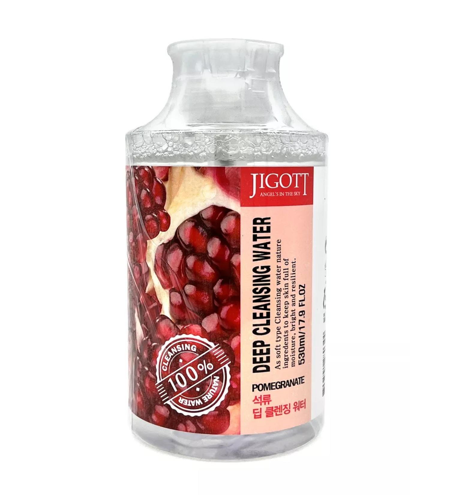 Jigott Deeply purifying water with grenade extract 530 ml - Buy Online on GoSupps.com