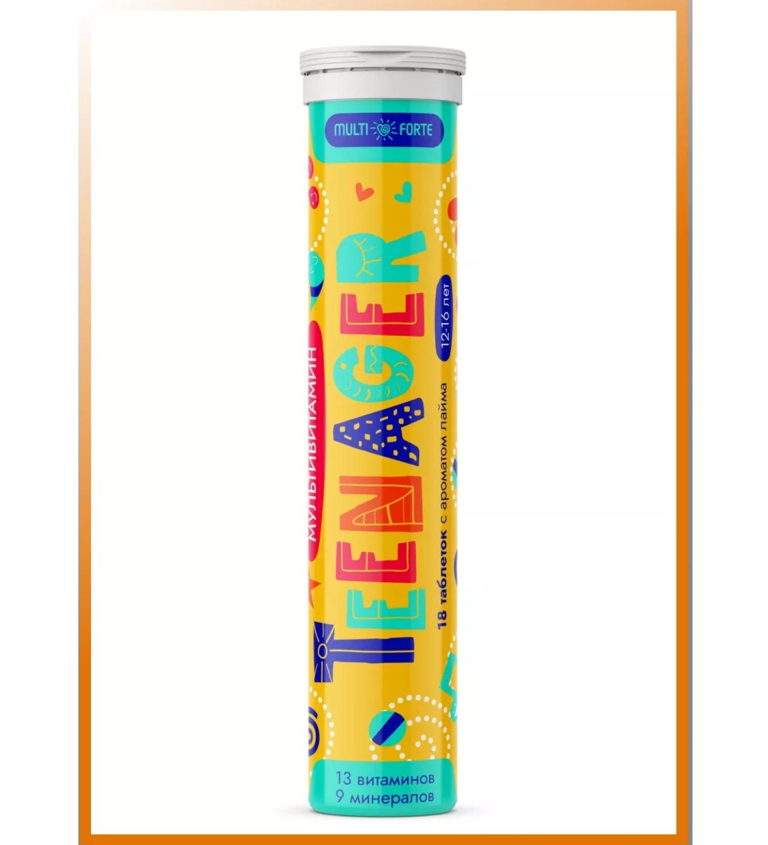Multi Forte Multivitamins teenager No. 18 12+ Spy