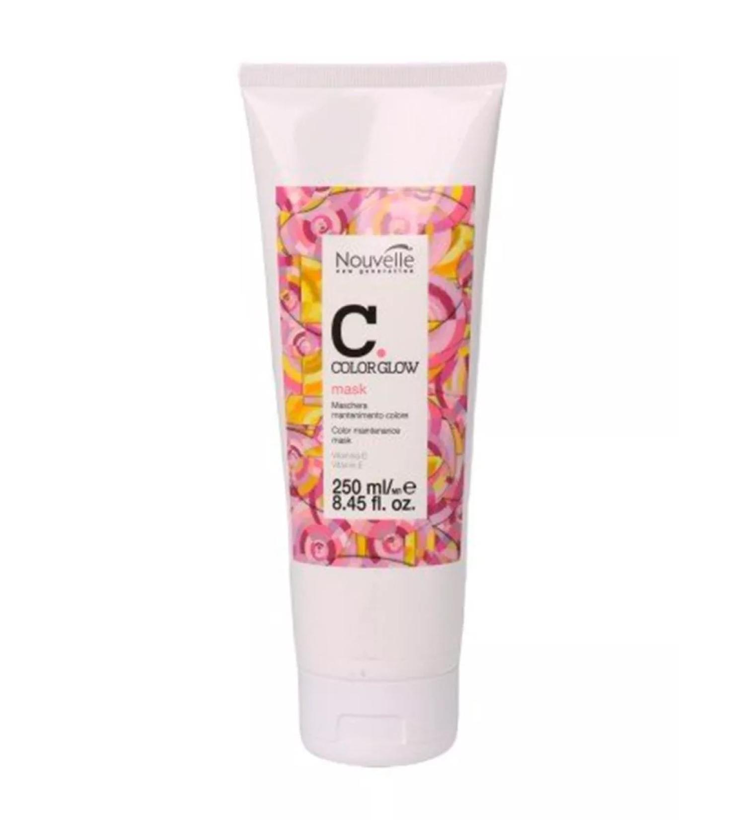 Nouvelle Color Glow hair mask for color protection 250ml