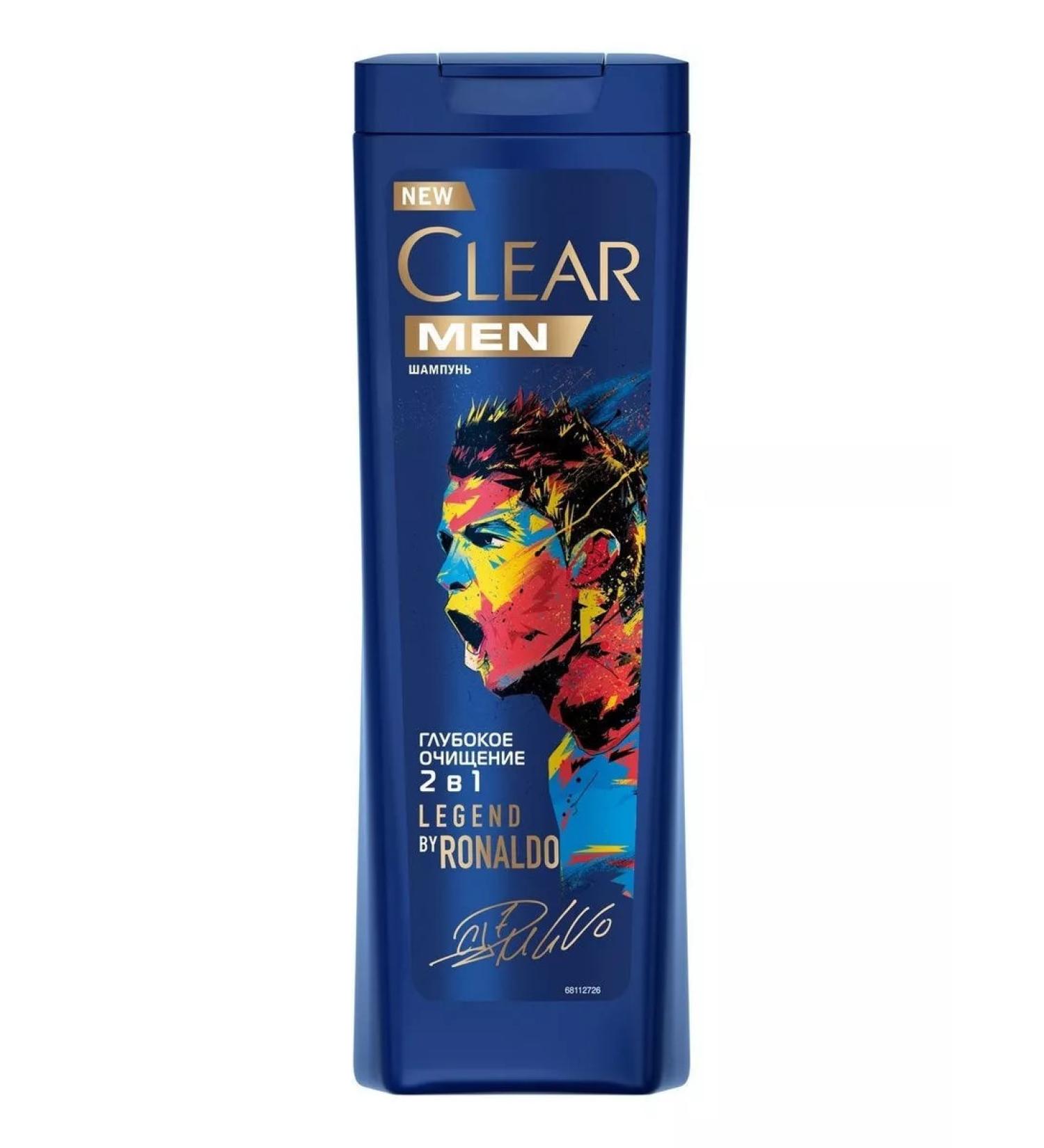 clear Shampoo against MEN dandruff deep purification 2 in 1 400 ml