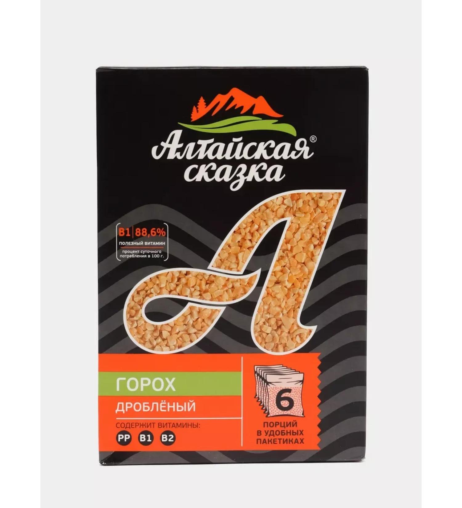 ALTAI FAIRY TALE Peas crushed in bags for cooking 402 g 4 pcs - Buy Online on GoSupps.com