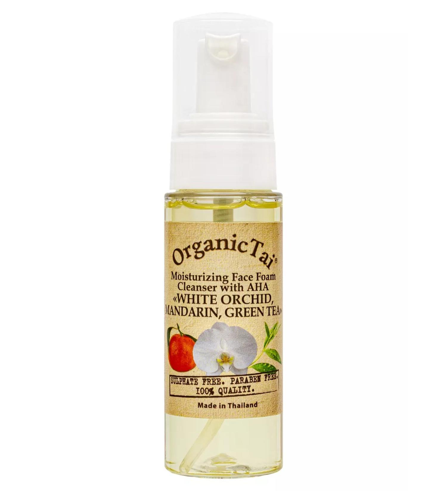 Organic Tai Foam for washing the face white orchid tangerine green tea - Buy Online on GoSupps.com