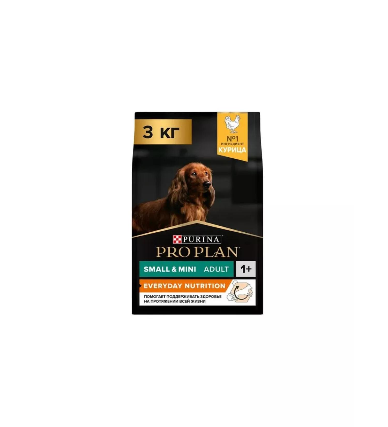 PRO PLAN Feed for dogs of small breeds with chicken 3 kg - Buy Online on GoSupps.com