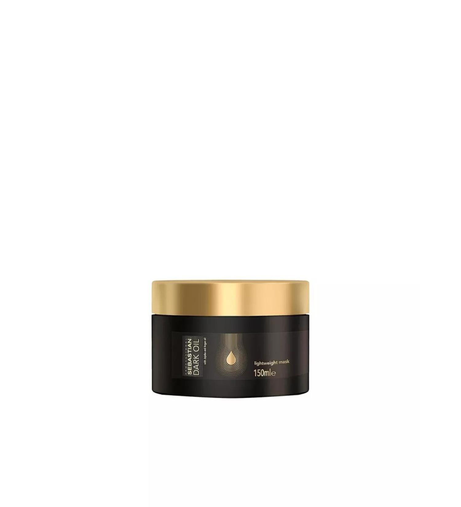 Sebastian Prof Dark Oil Lightweight hair mask with oil 150 ml - Buy Online on GoSupps.com