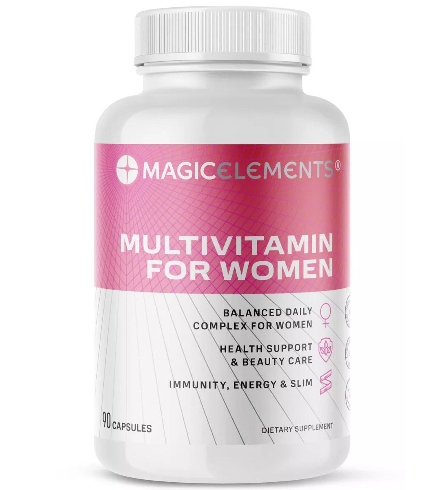 Magic Elements Vitamins Multivitamin for Women 90 capsules