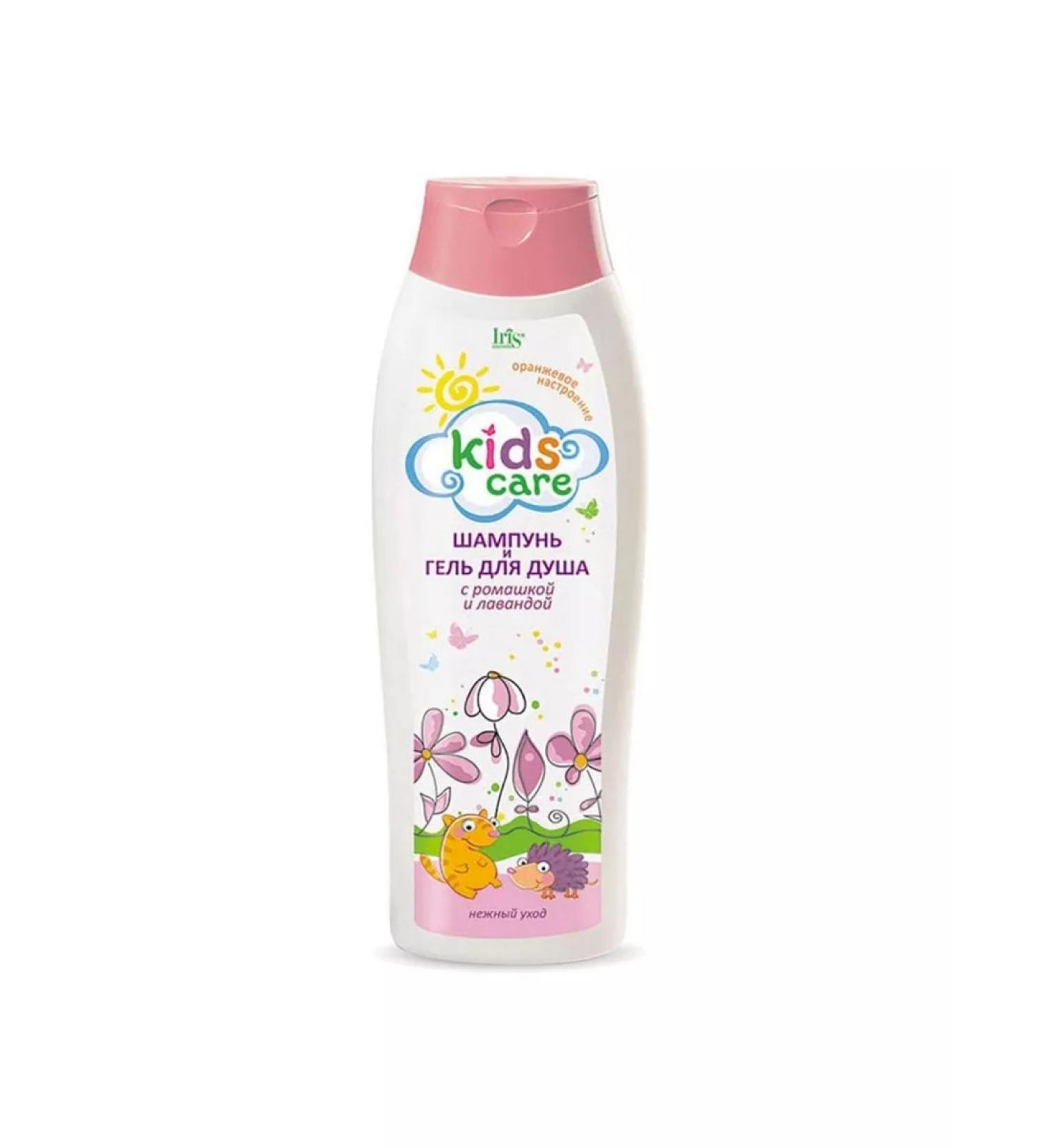 IRIS Children's shampoo and shower gel chamomile and lavender 400 ml