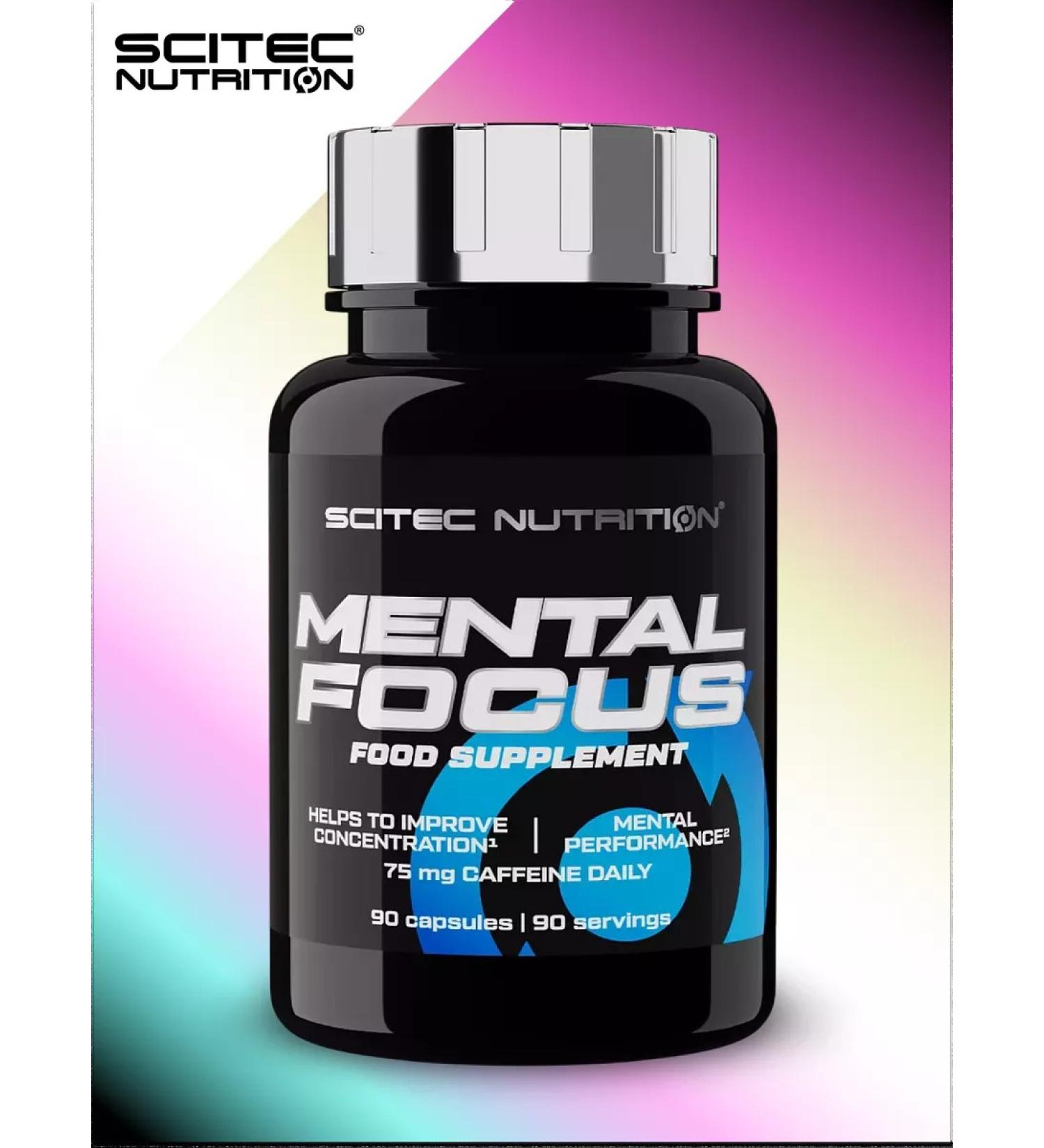 Scitec Nutrition Mental focus dietary supplement Energy Preventive complex 90 kapaps