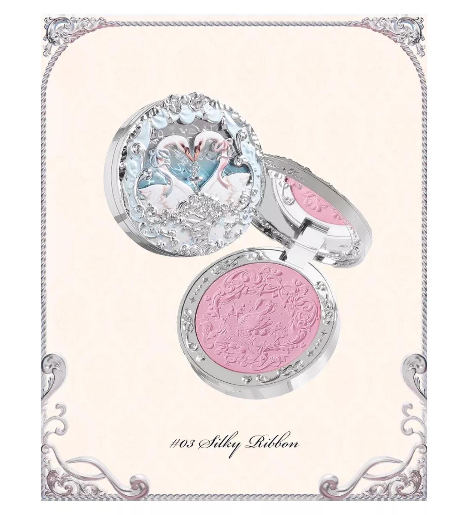 Flower Knows Blush Swan Ballet Embossed Blush 03 - Buy Online on GoSupps.com