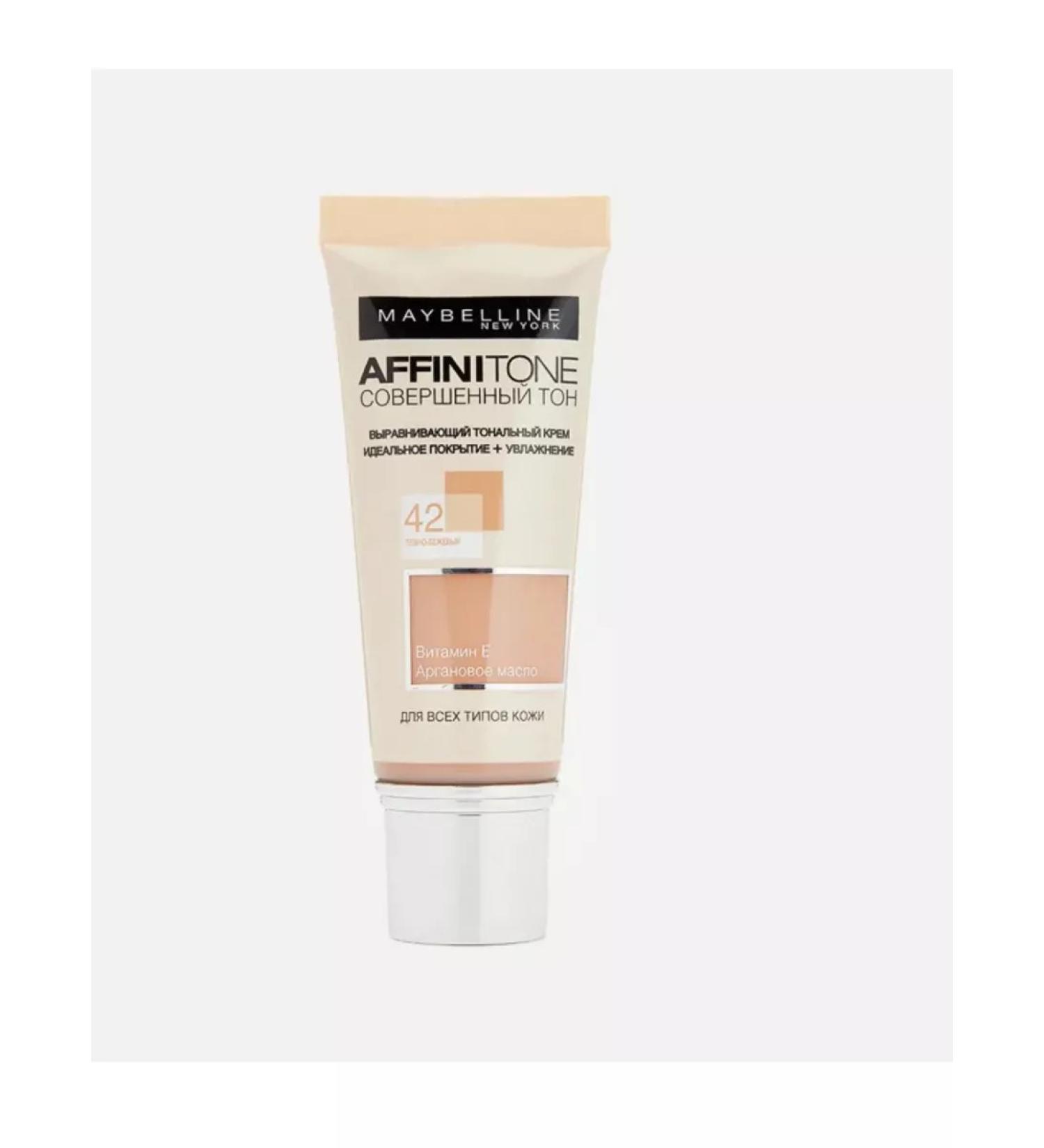 Maybelline New York Tonal face cream Meibelin "Affiniton" 42 - Buy Online on GoSupps.com
