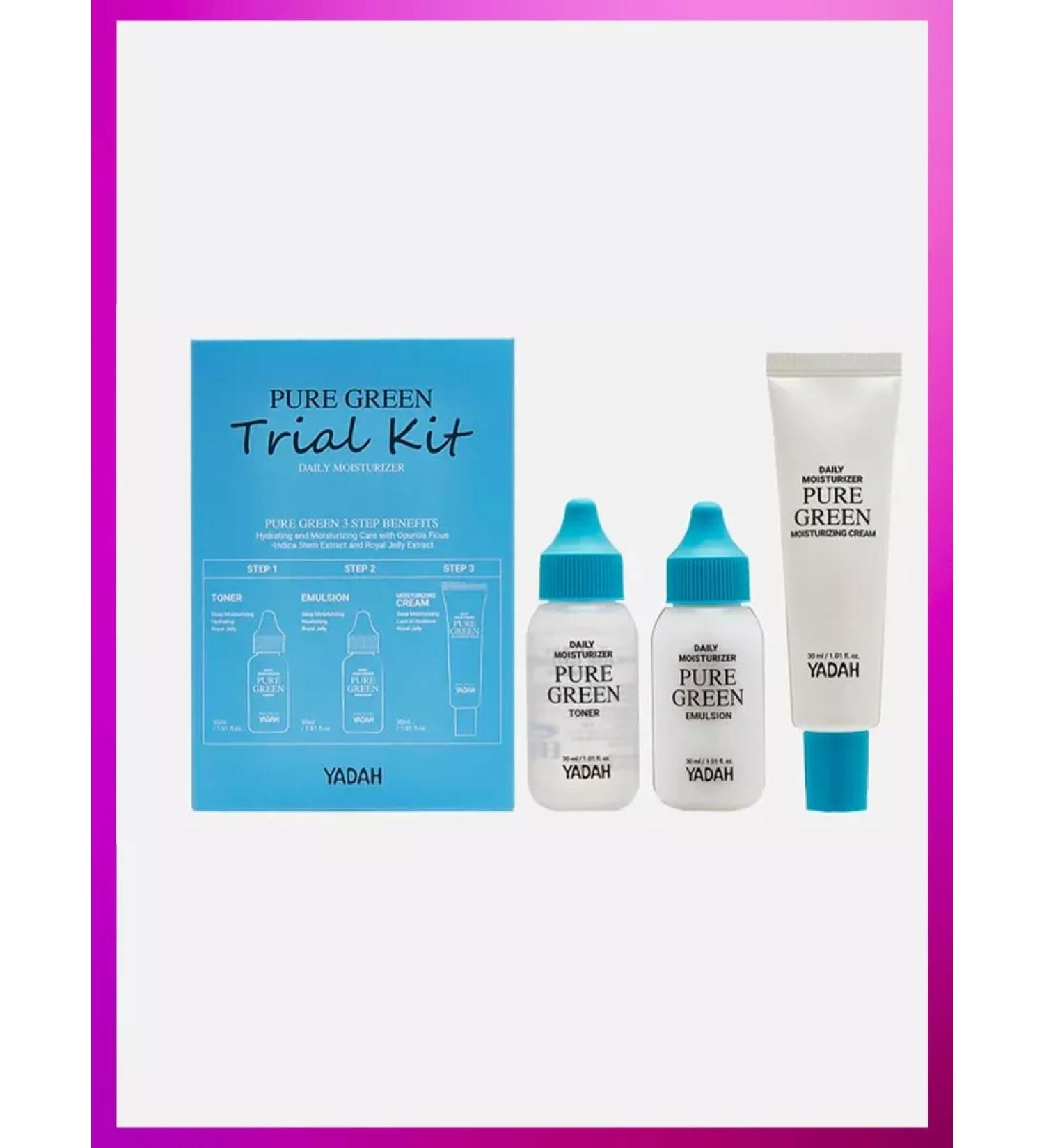 Yadah Pure Green Trit Kit Set for dry skin