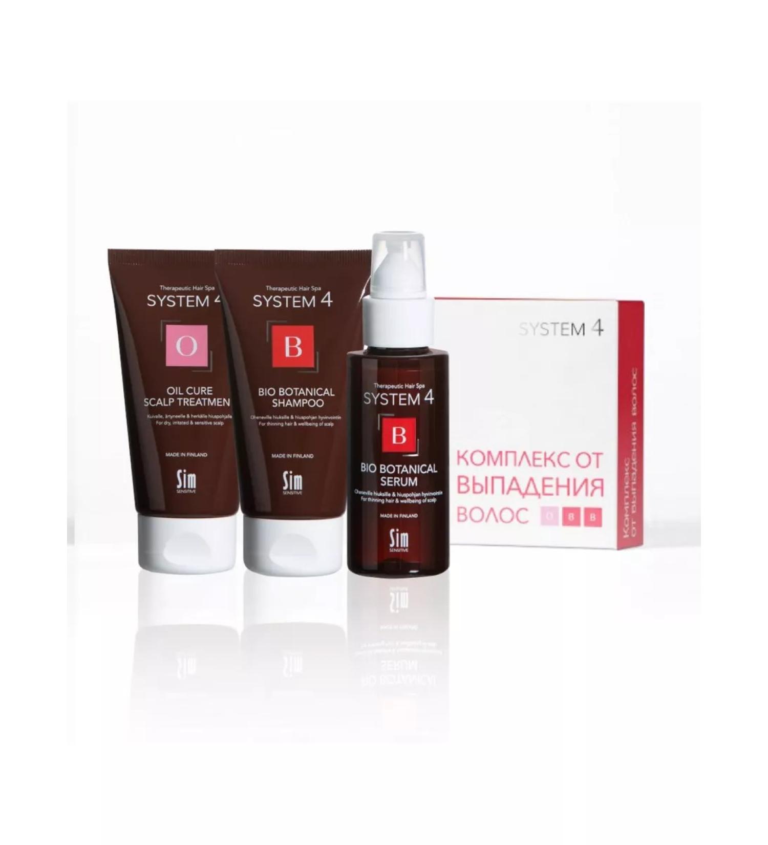 Sim Sensitive System 4 Complex against hair loss set of mini