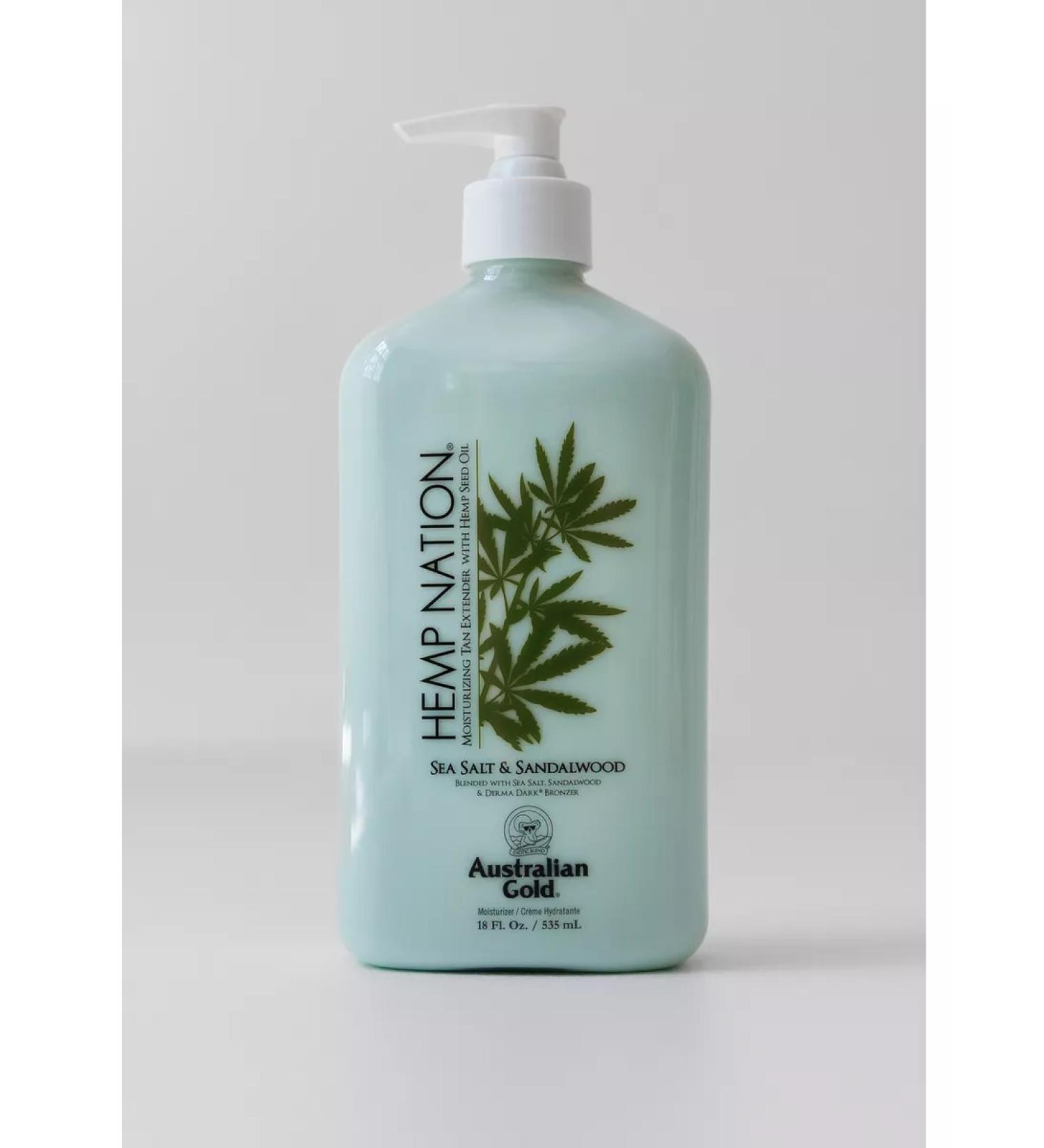 Australian Gold Moisturizing Hemp National Sea Salt & Sandalwood 535ML - Buy Online on GoSupps.com