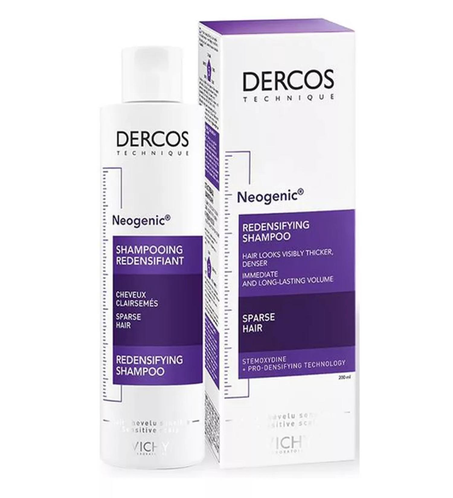VICHY Dercos neogenic shampoo for hair density 200ml - Buy Online on GoSupps.com