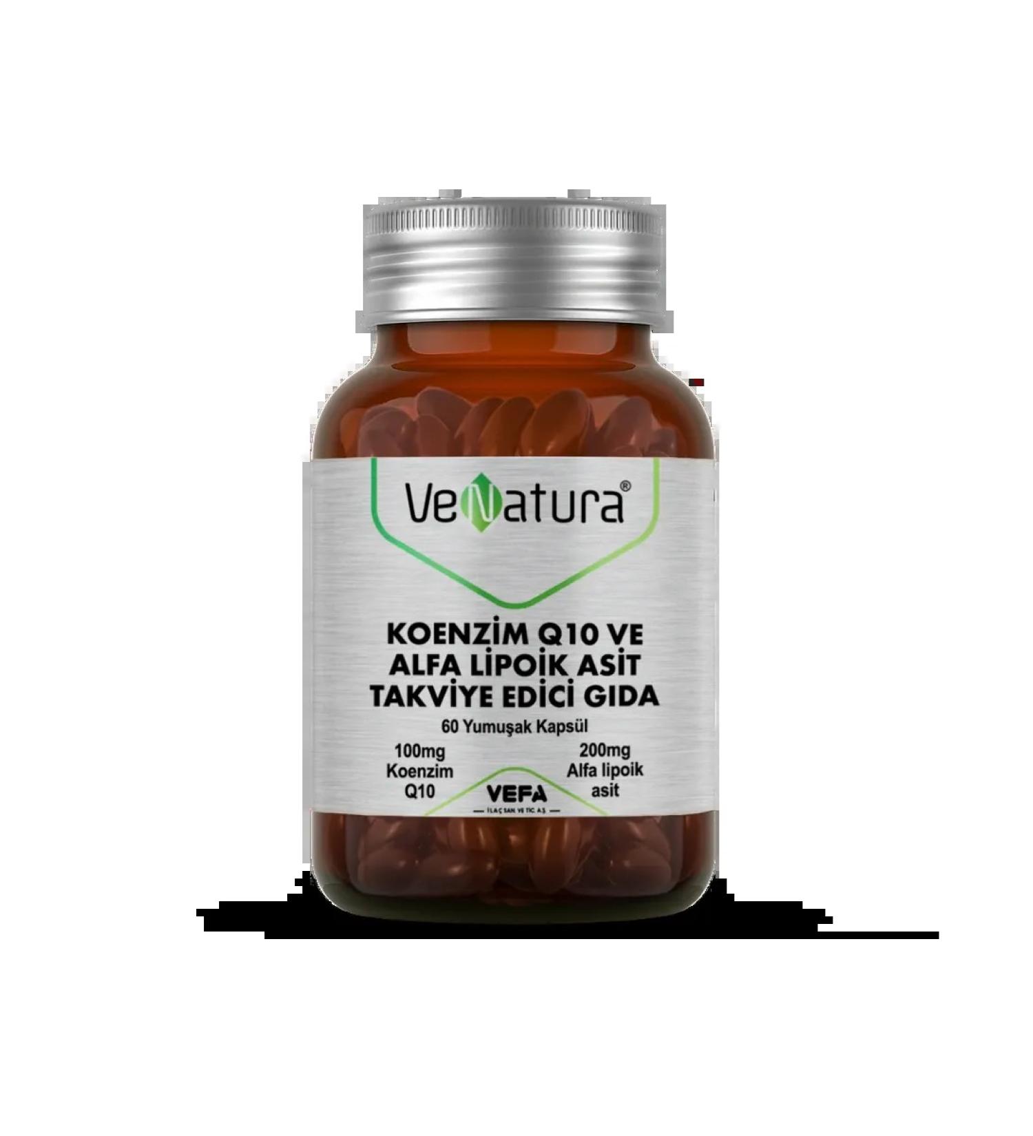 VeNatura Coenzyme Q10 with alpha-lipoic acid - Buy Online on GoSupps.com