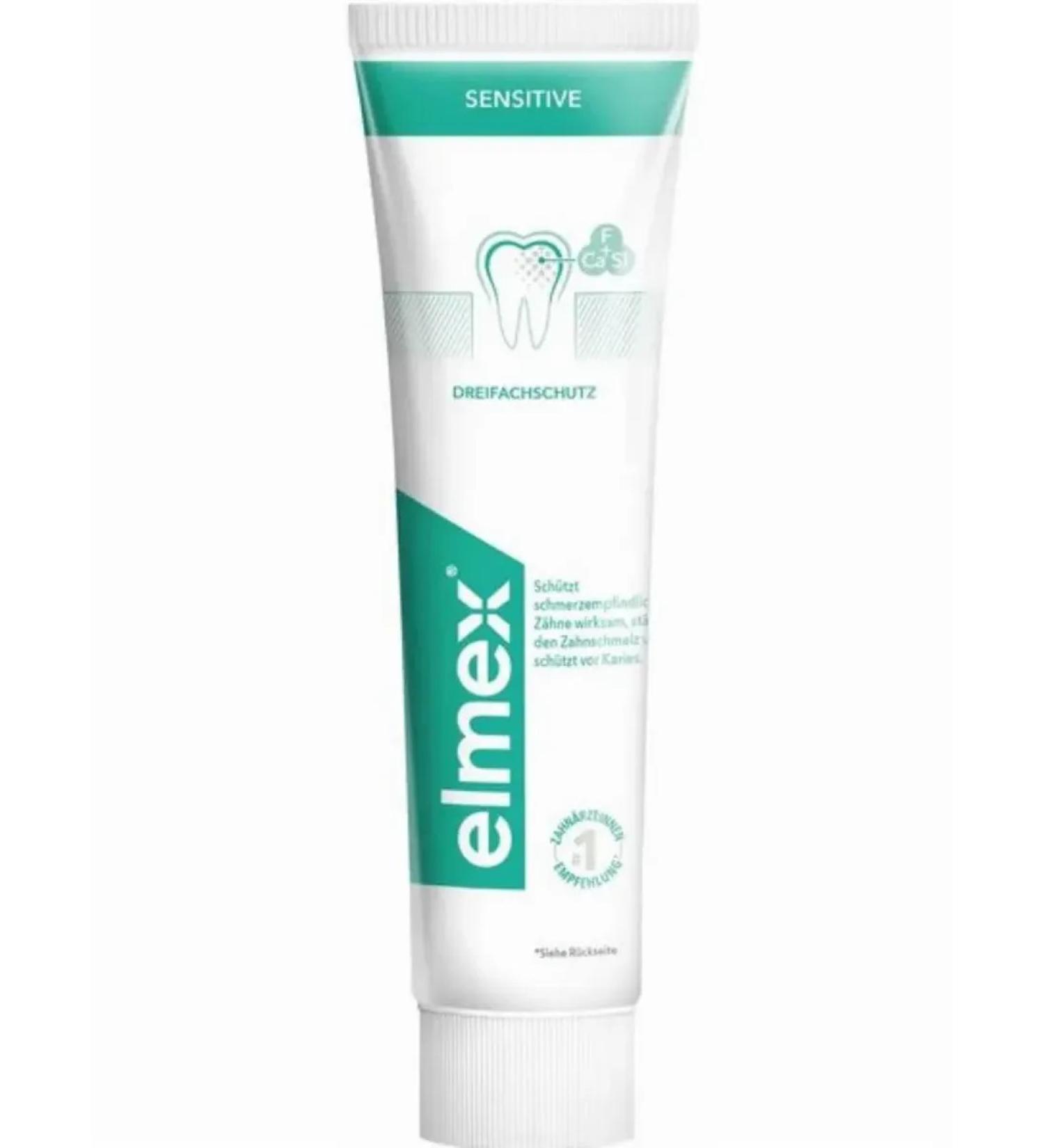 Elmex Toothpaste sensitive plus for sensitive teeth 75 ml - Buy Online on GoSupps.com