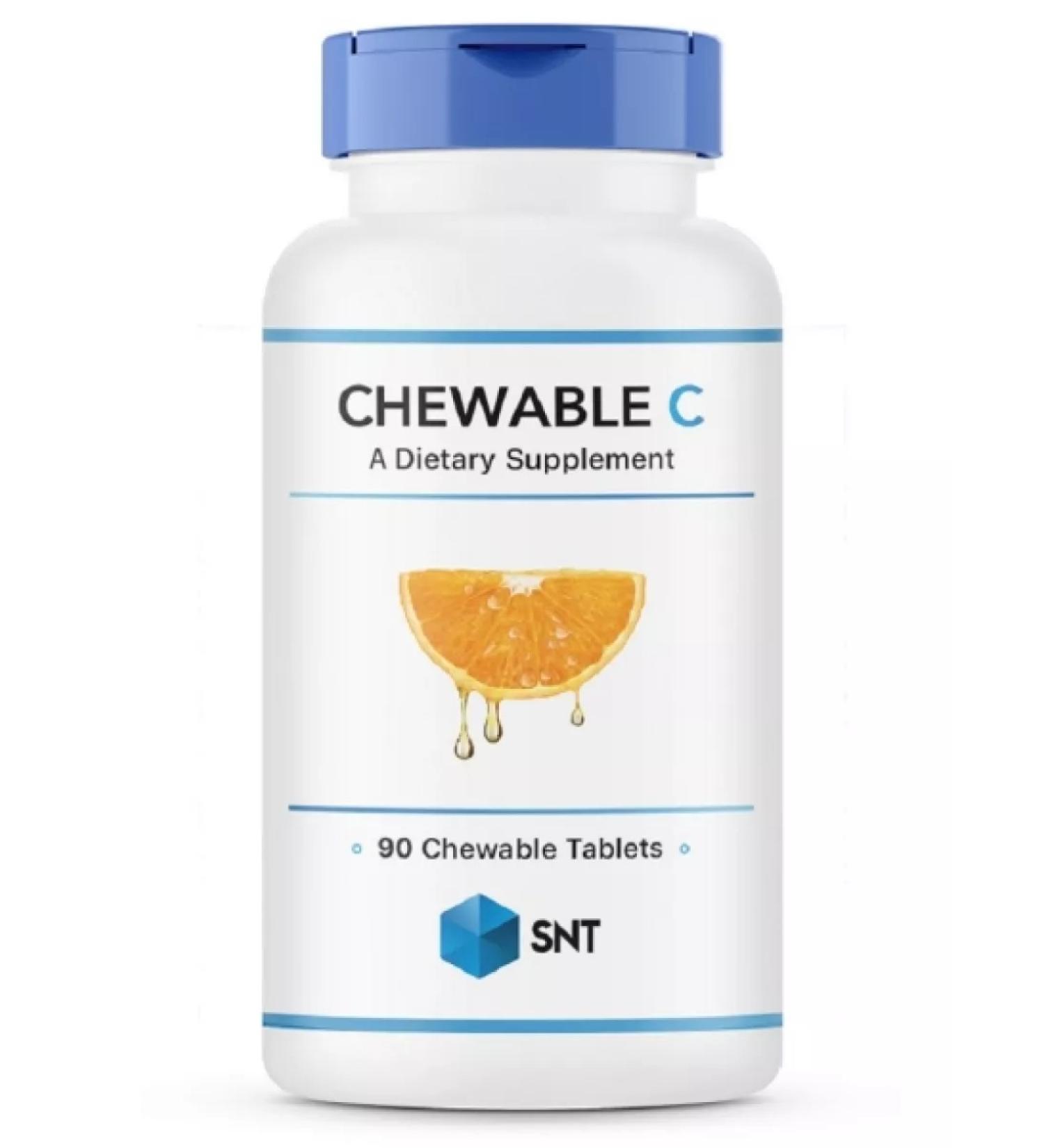 SNT Chewing vitamin C Chewable 500 mg 90 tablets - Buy Online on GoSupps.com