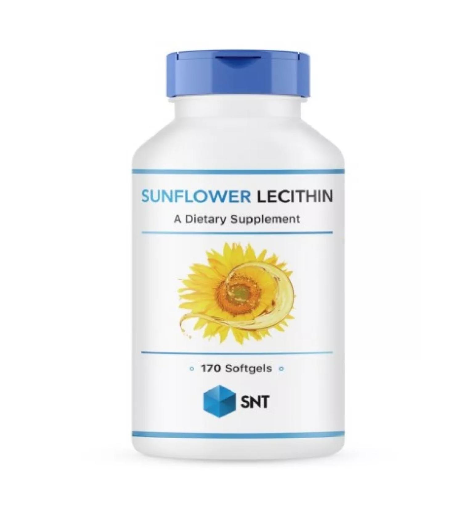 SNT Sunflower lecithin dietary supplies 1200 mg 170 capsules - Buy Online on GoSupps.com